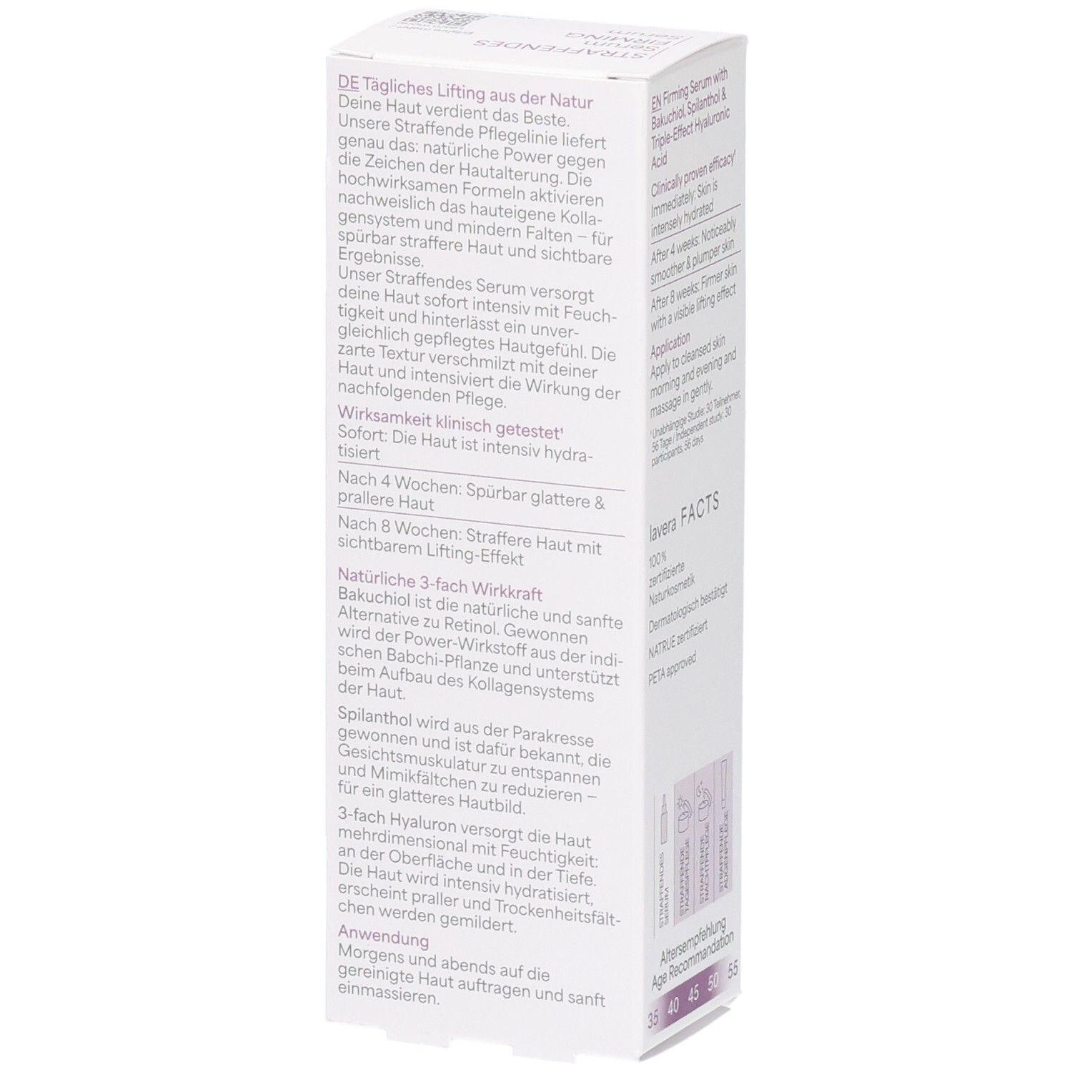 LAVERA straffendes Serum