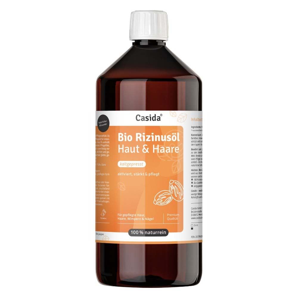 Rizinusöl kaltgepresst Bio 1000 ml Öl