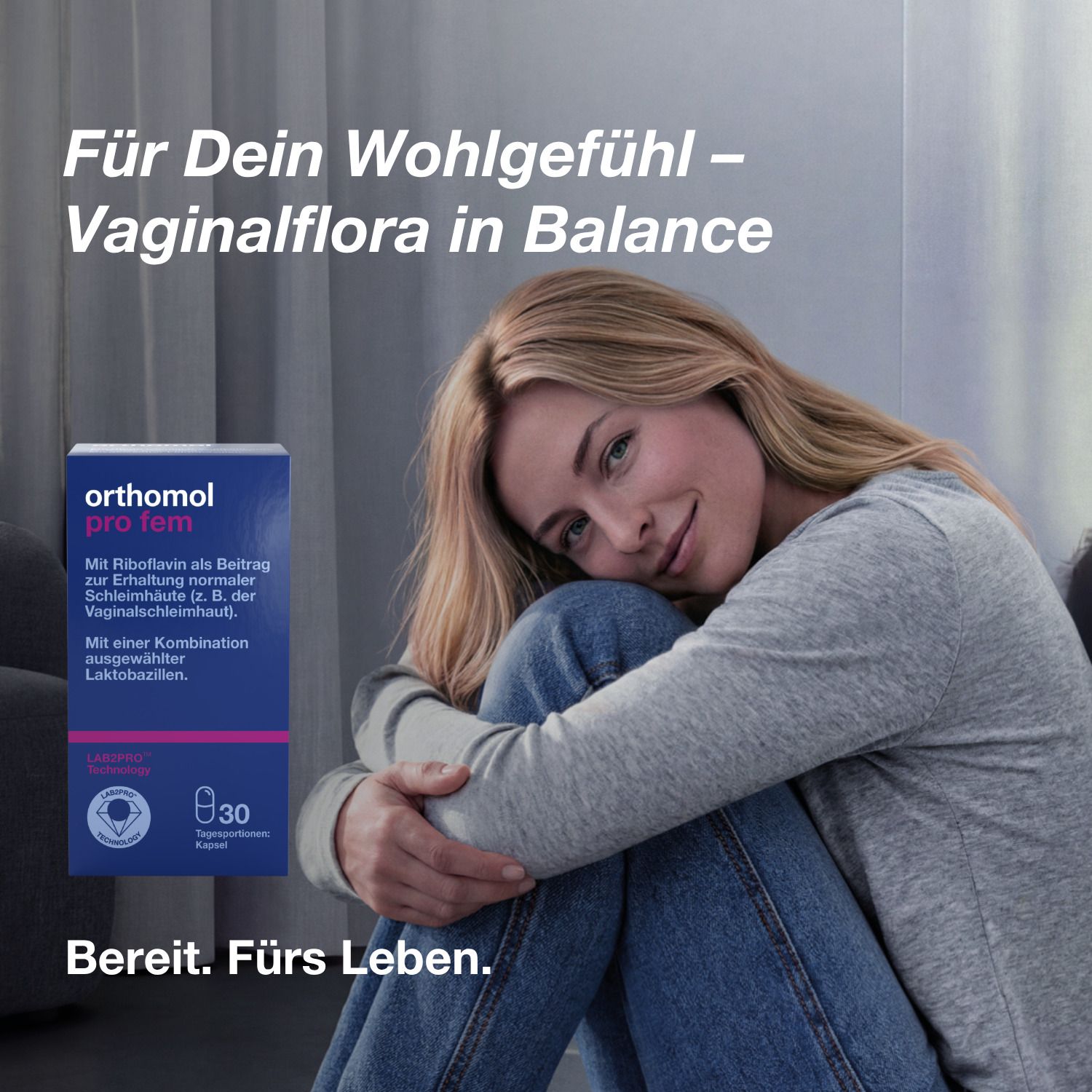 Orthomol Pro fem für die Vaginalflora