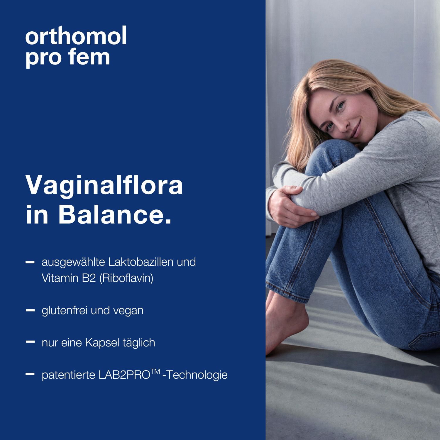 Orthomol Pro fem für die Vaginalflora