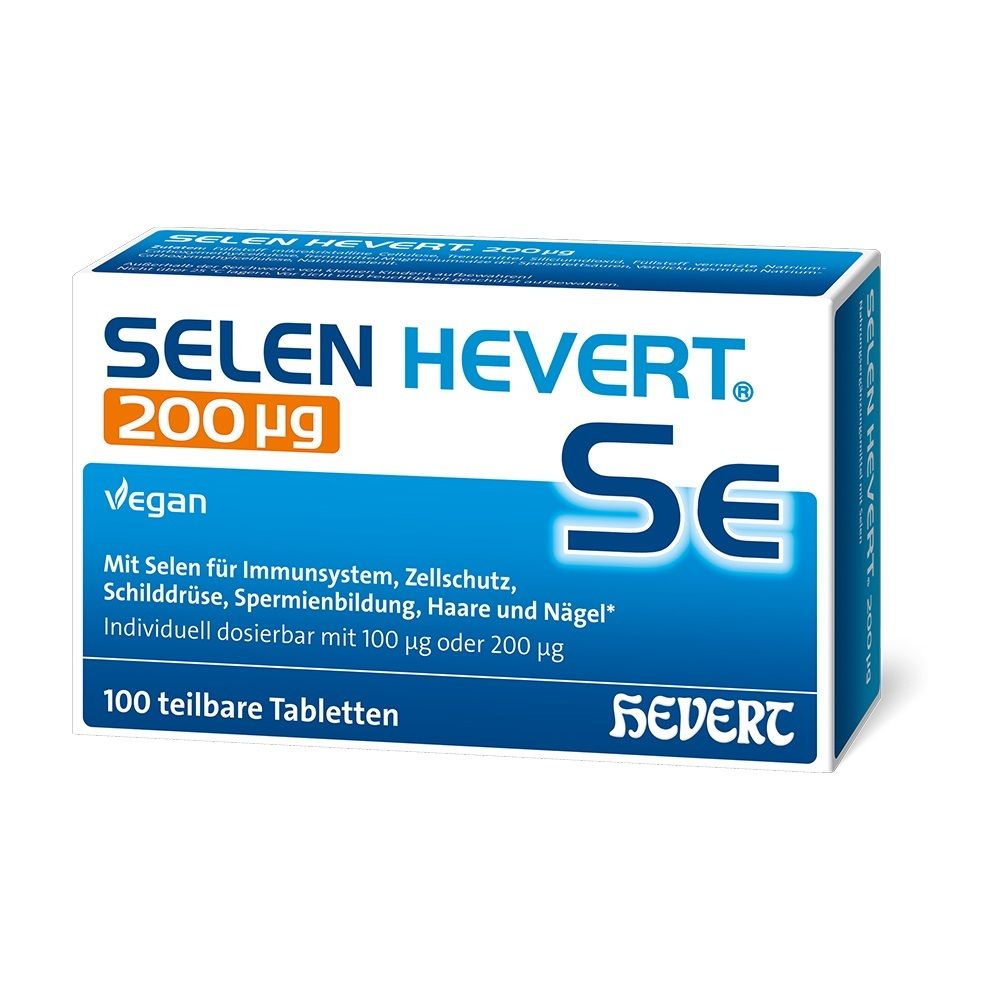 Selen Hevert 200 µg Tabletten 100 St