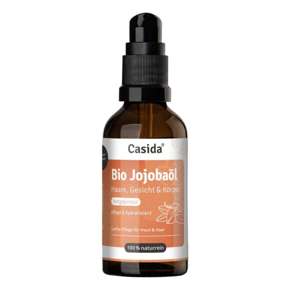Jojobaöl Bio kaltgepresst Haare-Gesicht-Körper 50 ml Öl