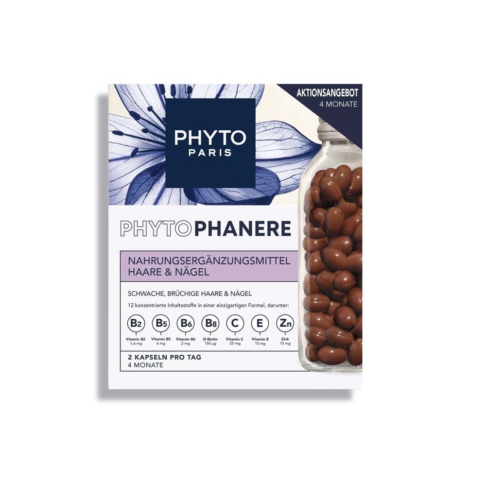 Phytophanere Kapseln DUO Haare+Nägel 2x120 St