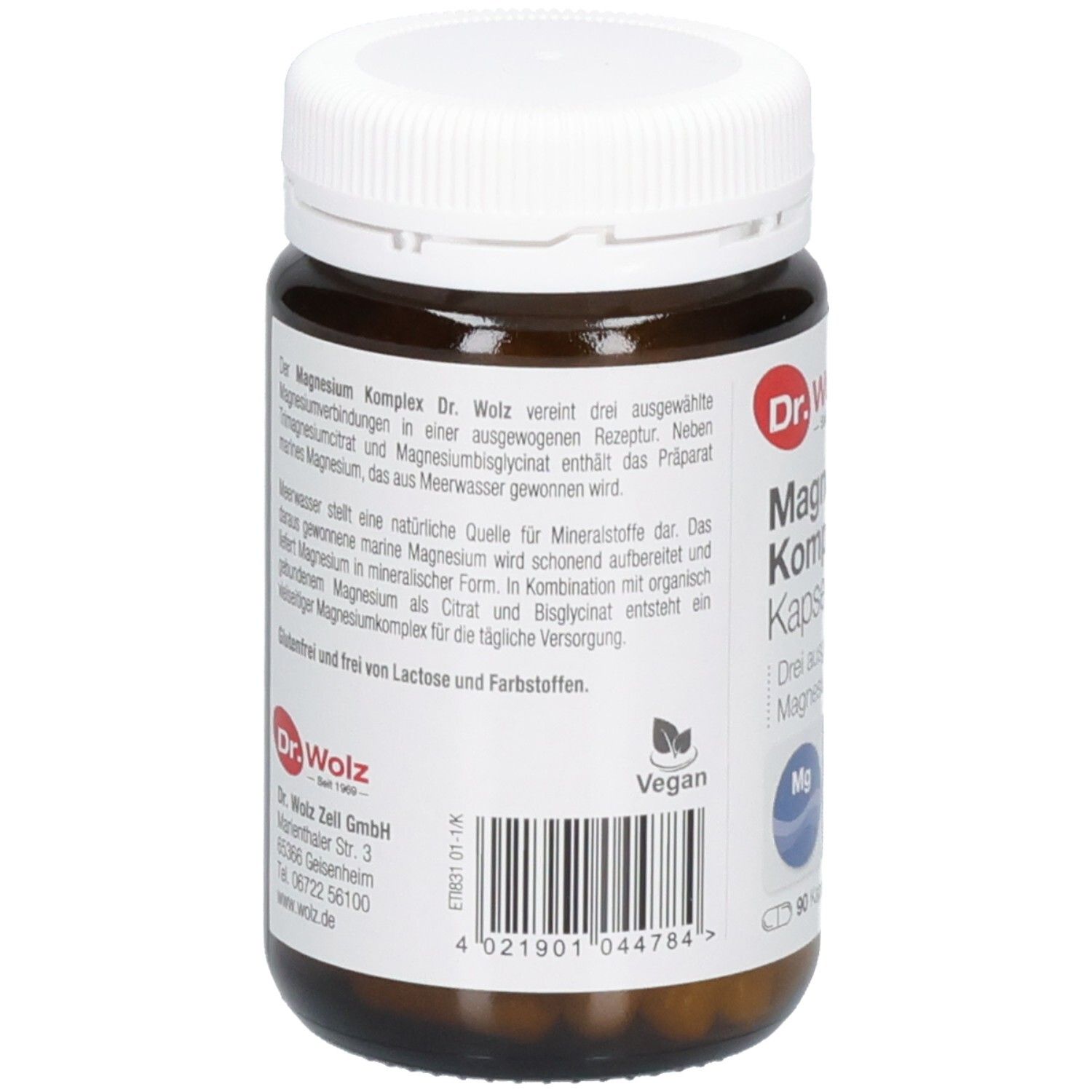 Magnesium Komplex Dr.Wolz Kapseln 90 St