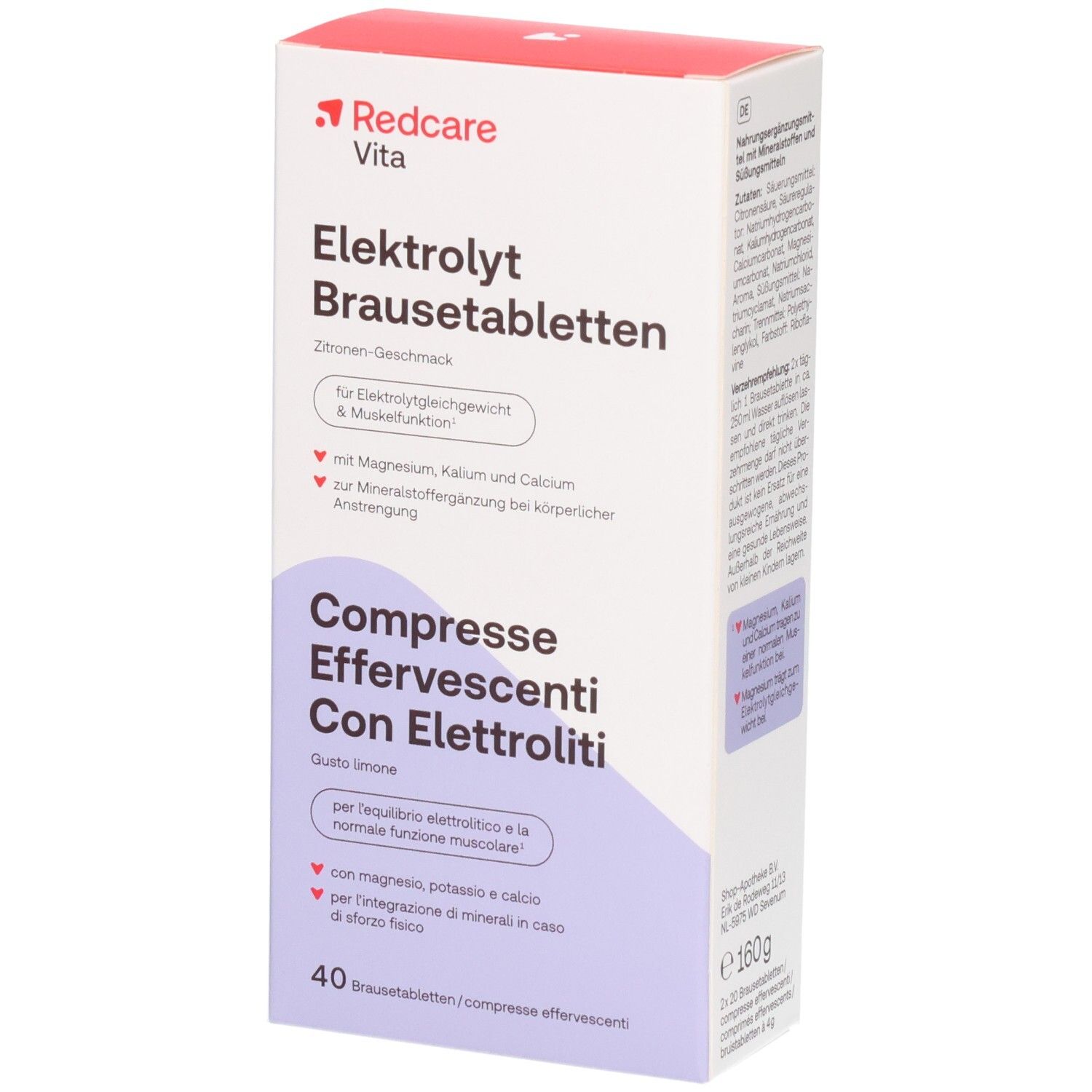 Redcare Elektrolyt Brausetabletten 40 St