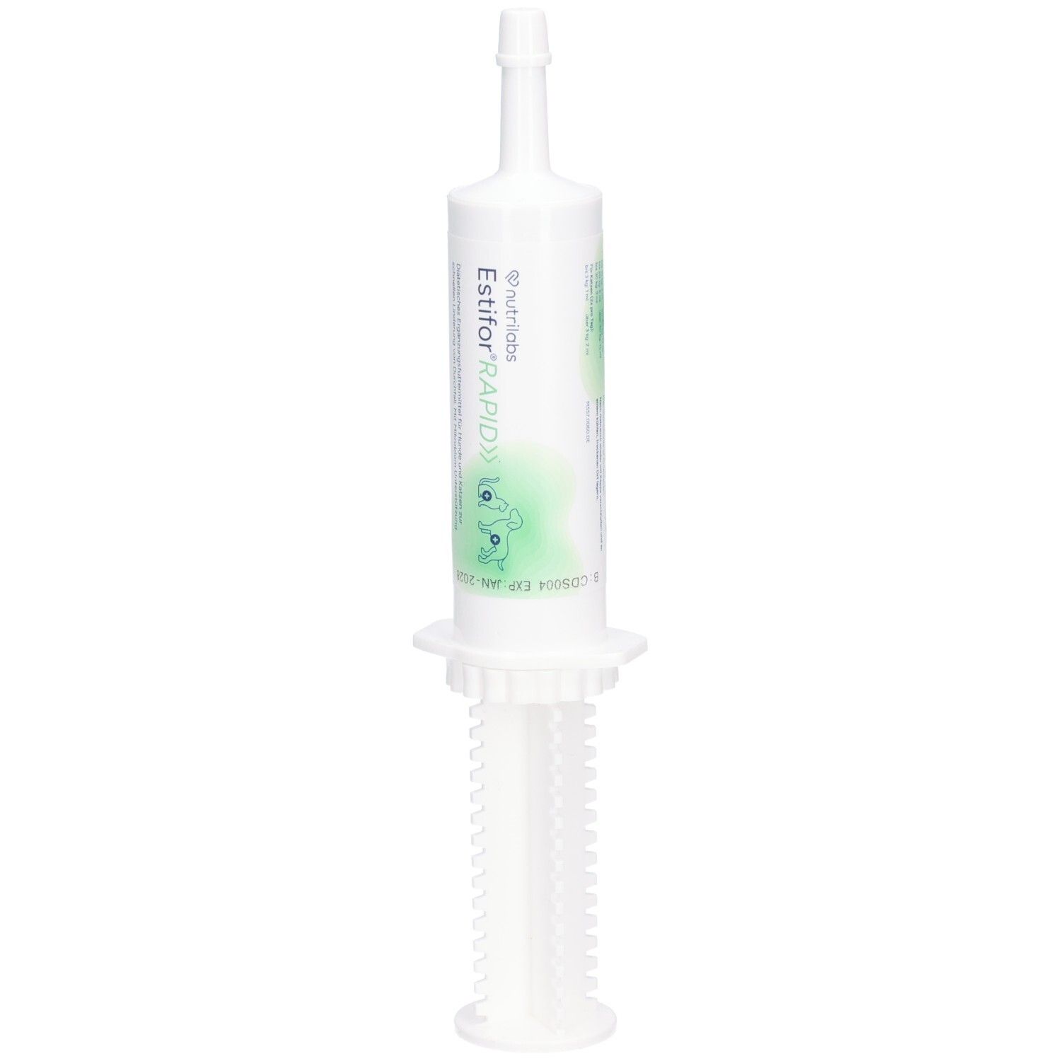 Estifor Rapid Spritze für Hunde und Katzen, 60ml.