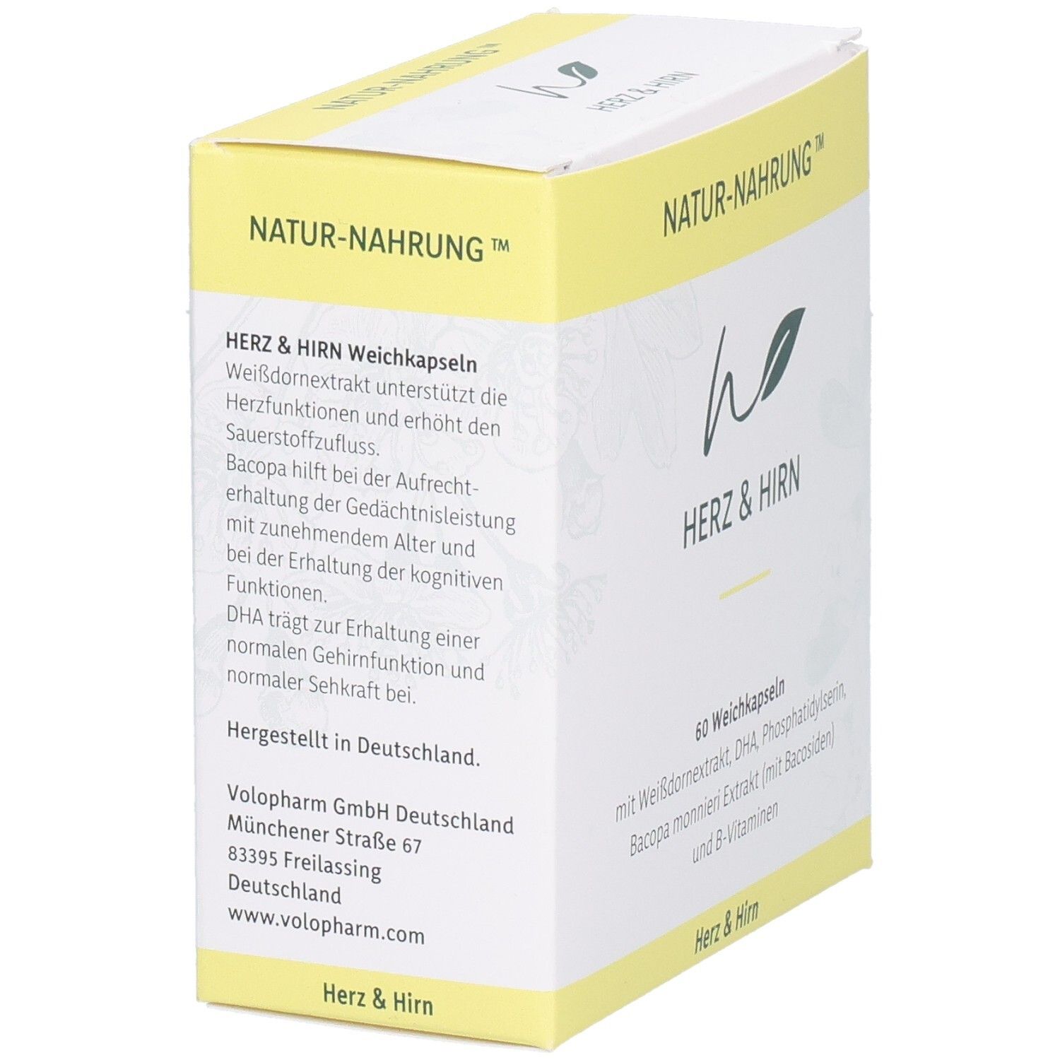 NATUR-NAHRUNG™ Herz & Hirn Kapseln