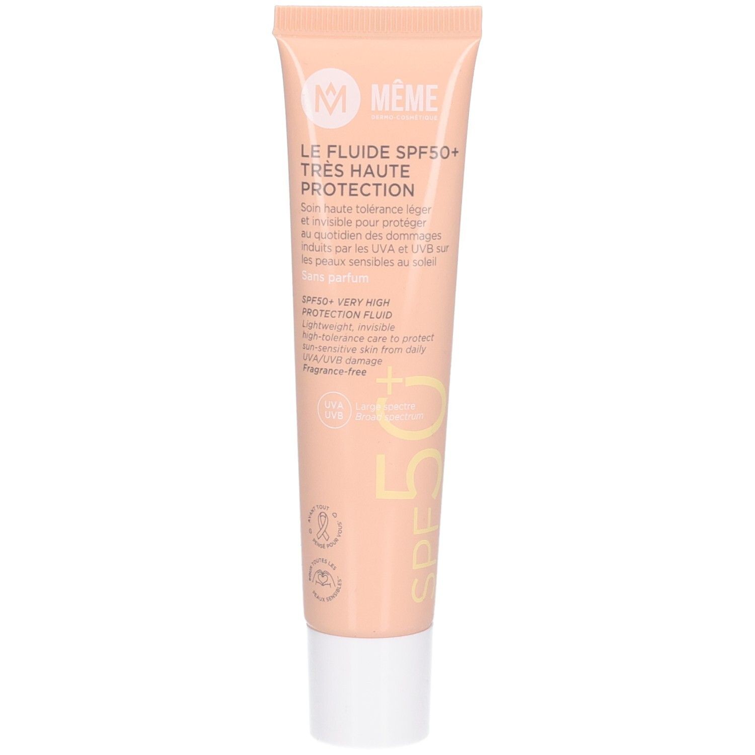Meme Fluid mit sehr hohem Schutz SPF 50+ 40 ml Flüssigkeit