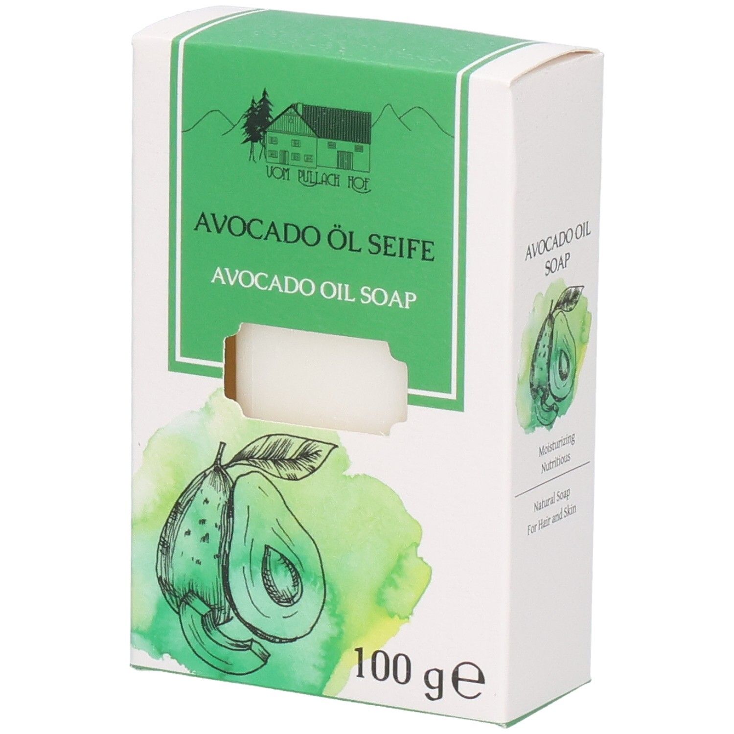 Avocadoöl Seife Pullach Hof 100 g