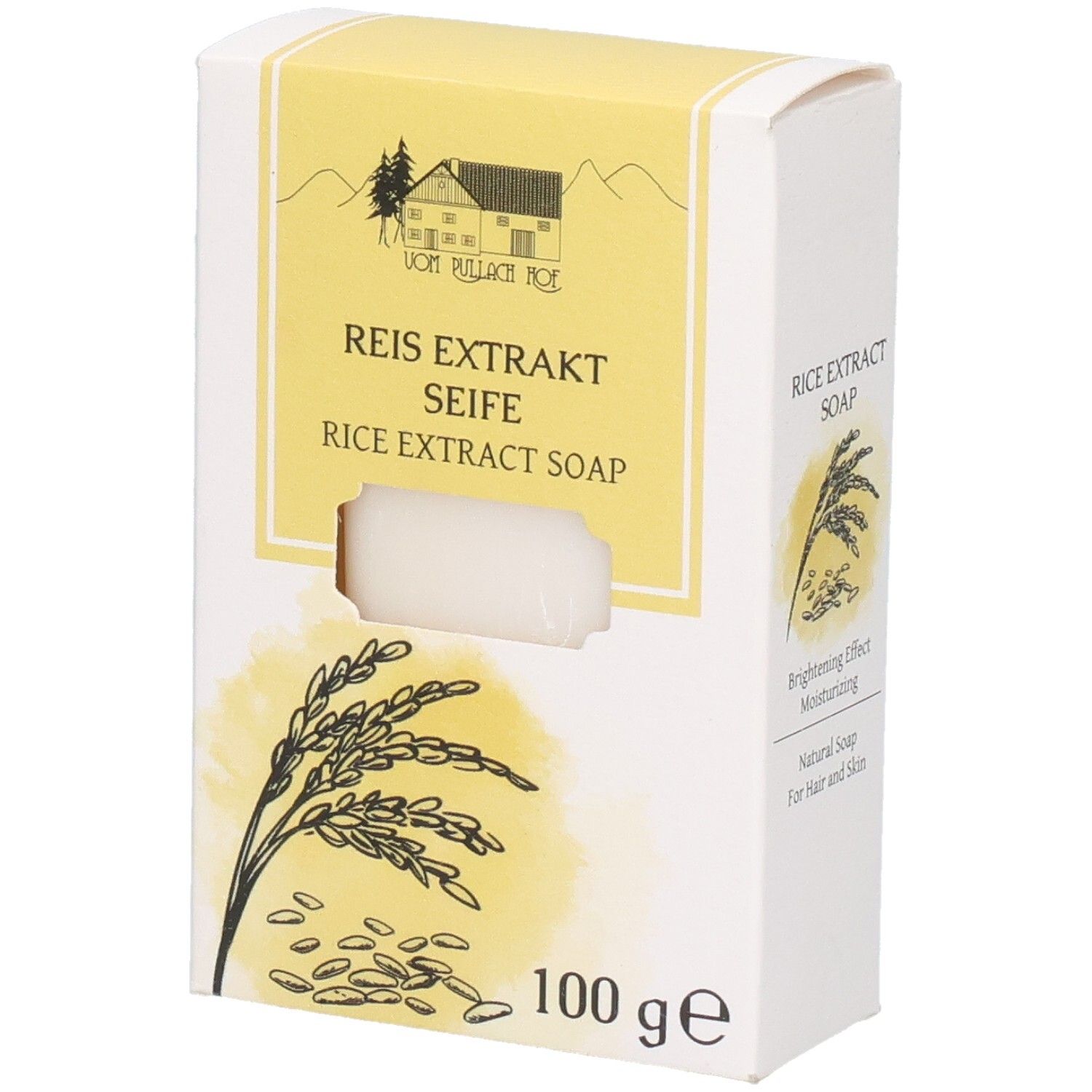 Reis Extrakt Seife Pullach Hof 100 g