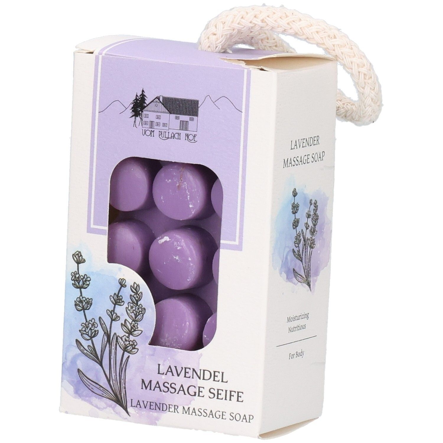 Lavendel Massage Seife Pullach Hof 120 g