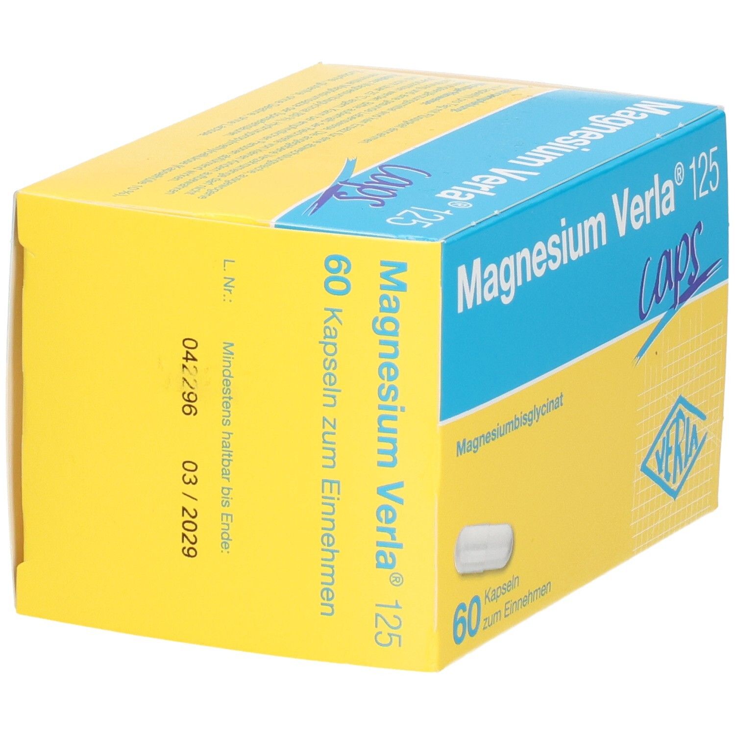 Magnesium Verla® 125 Caps