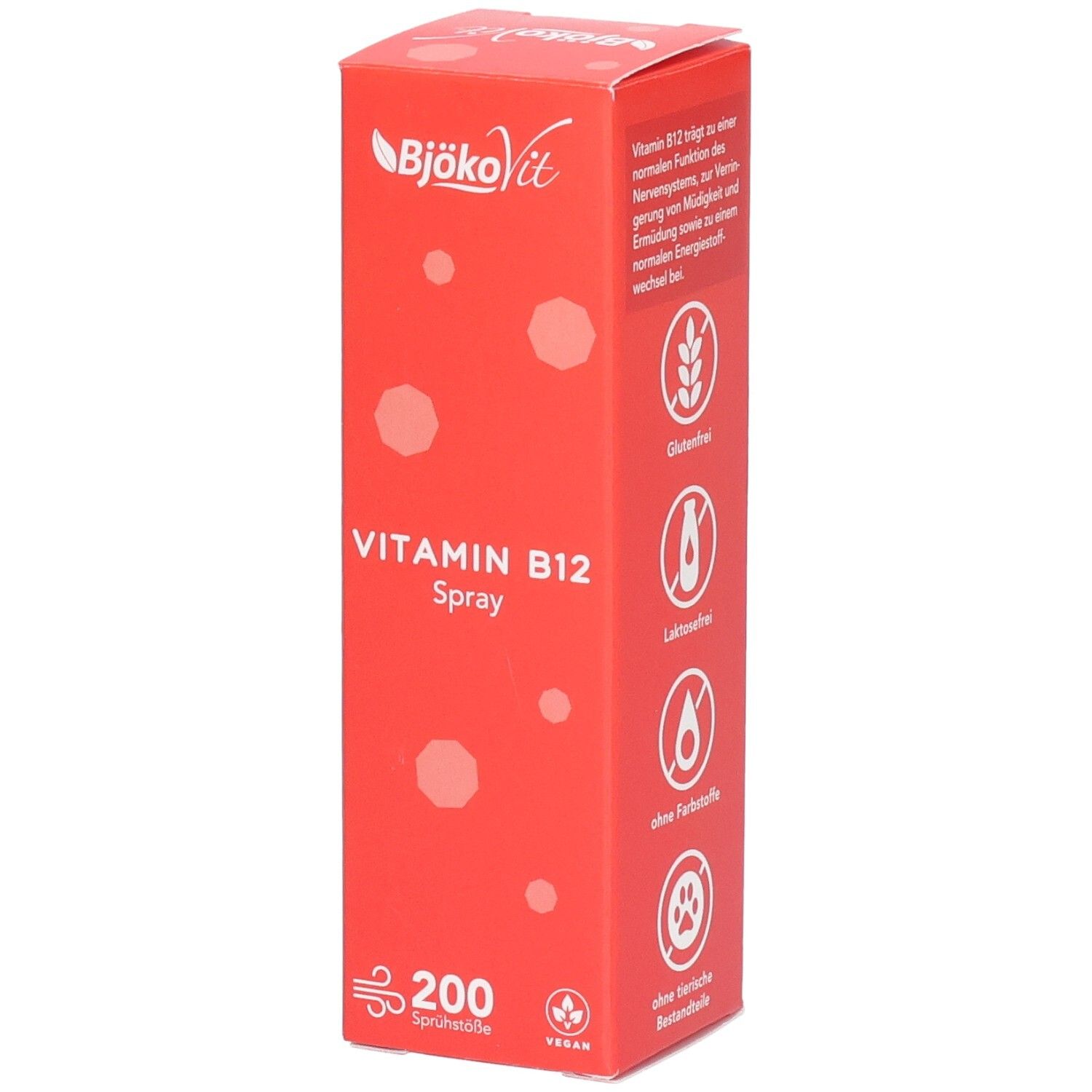 Vitamin B12 Spray 500 µg bioaktiver B12-Komplex 30 ml