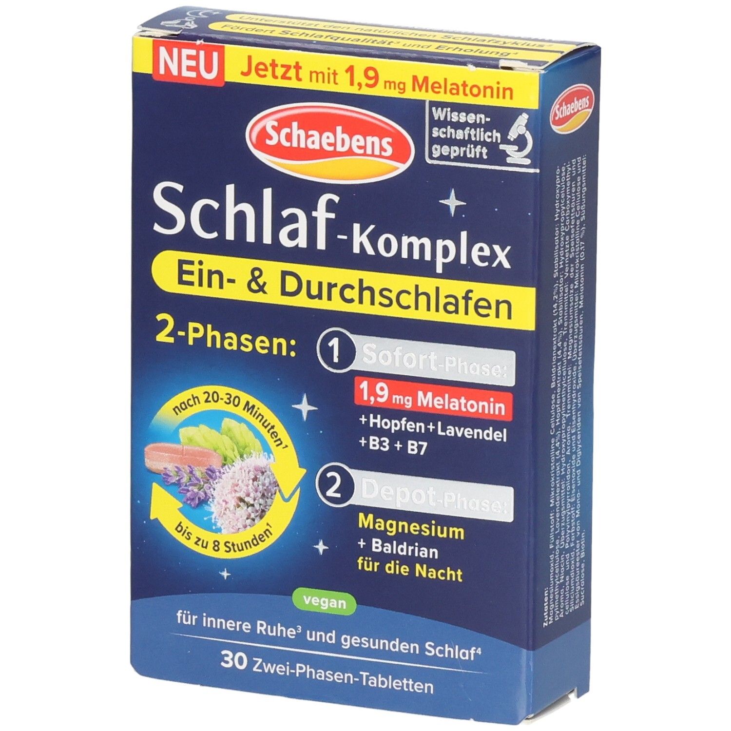 Schaebens Schlaf-Komplex Tabletten 30 St