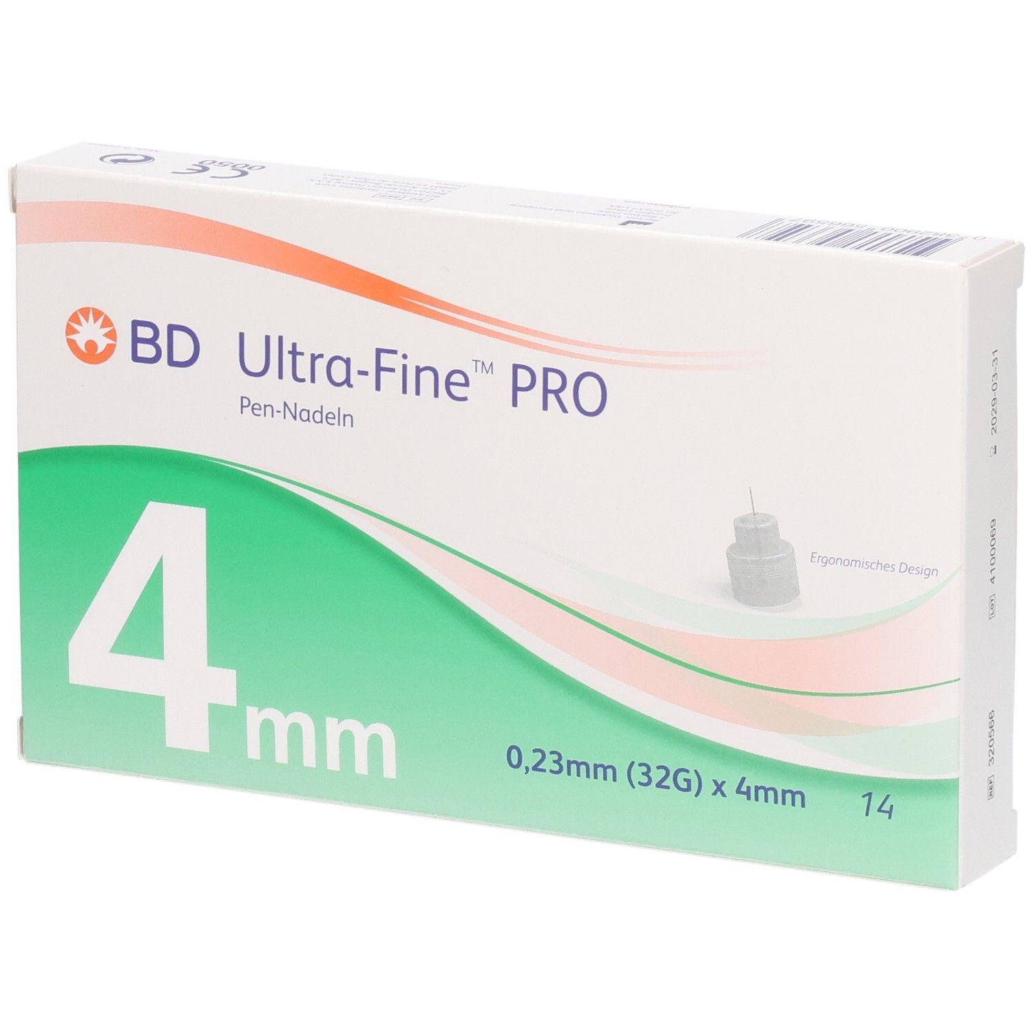 Ultra-Fine PRO Pen-Nadeln 4 mm 14 St Kanüle