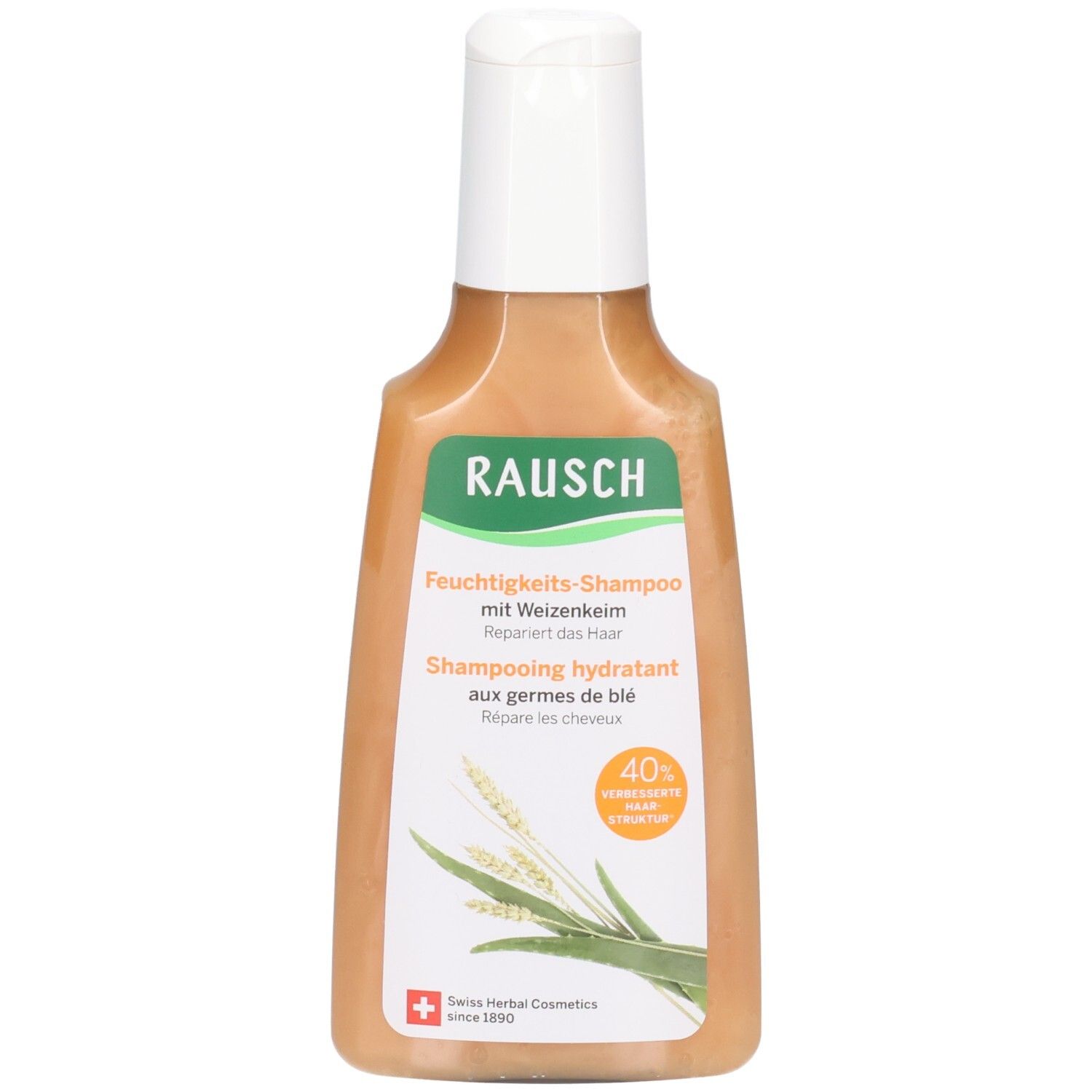 Rausch Feuchtigkeits-Shampoo mit Weizenkeim 200 ml Shampoo