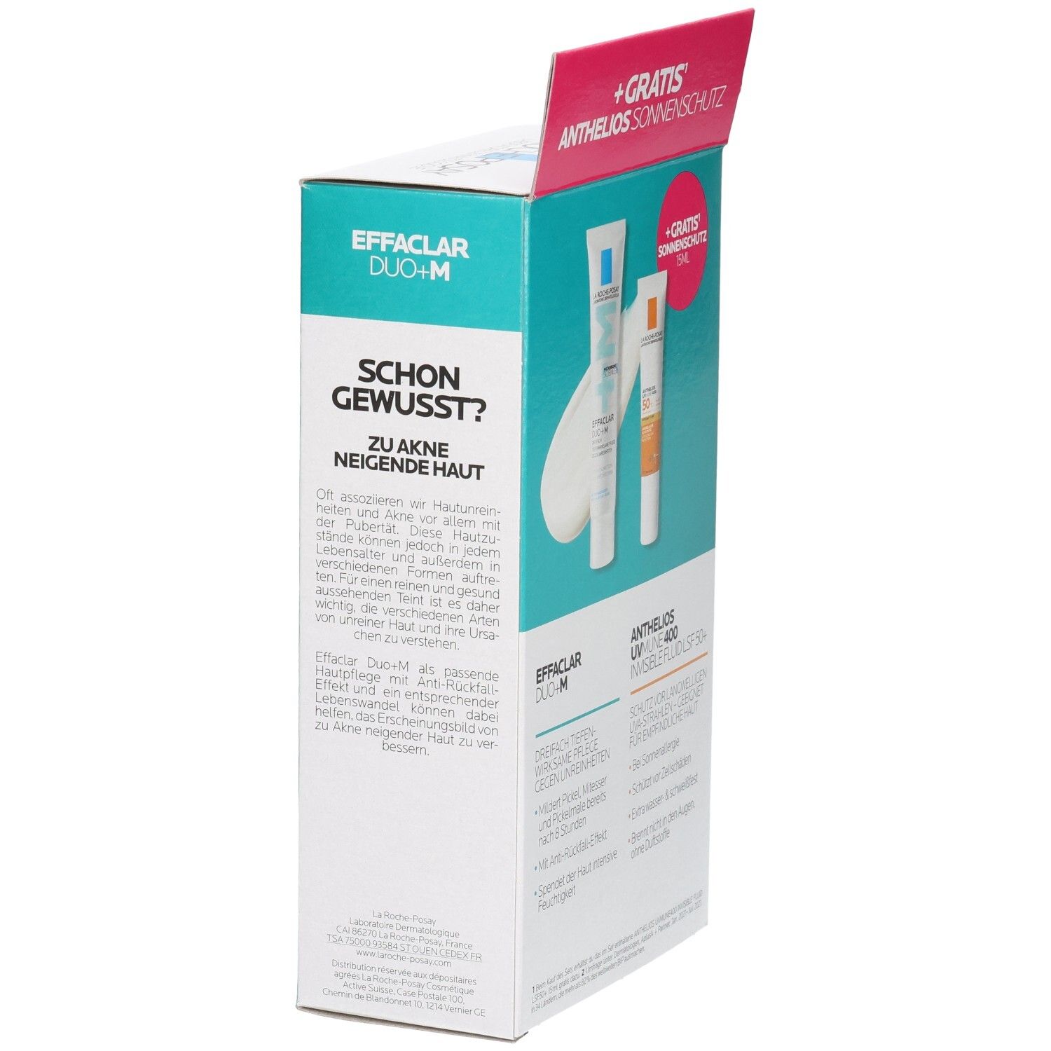 EFFACLAR DUO+M Creme gegen Pickel