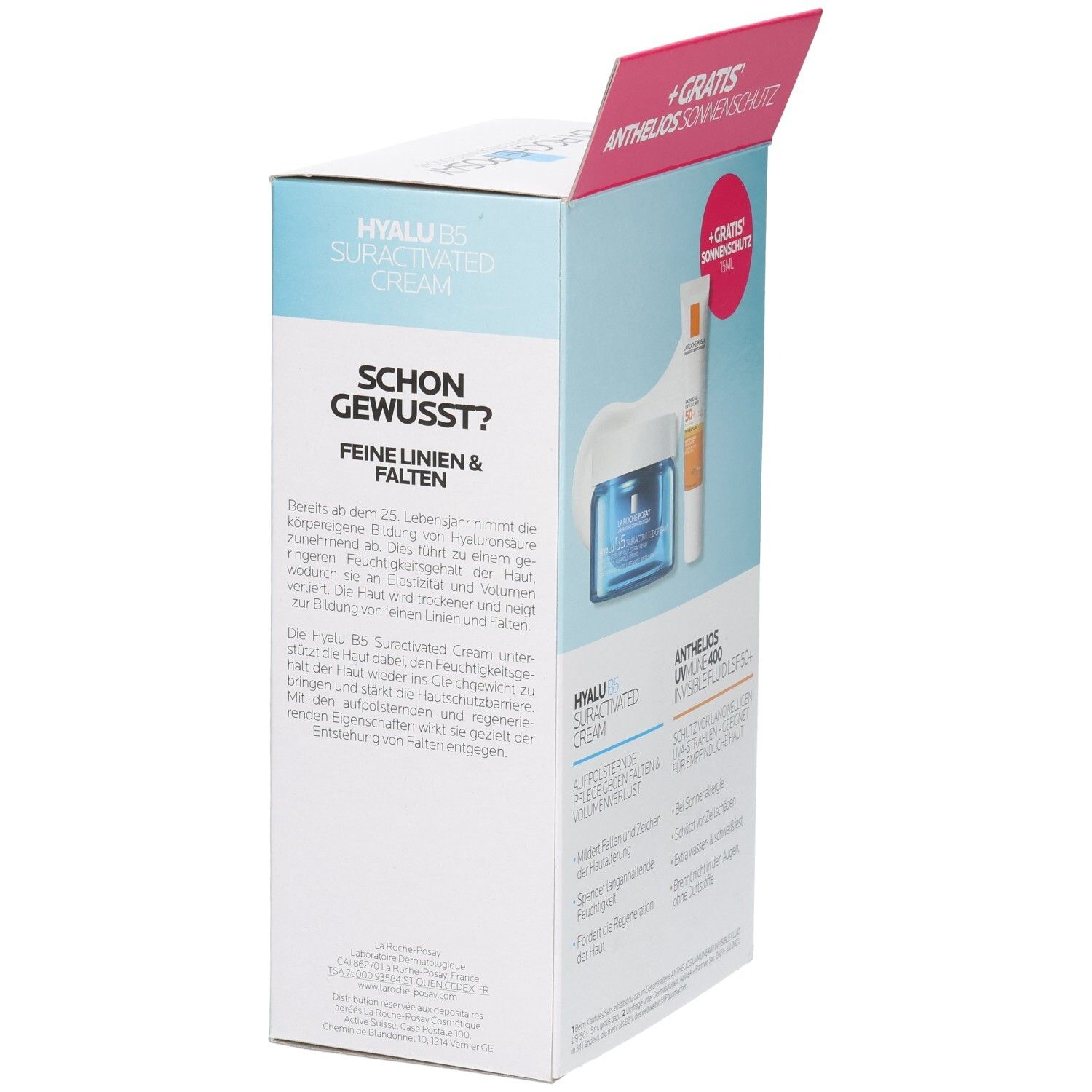 La Roche-Posay Hyalu B5 Set: Informationen zu feinen Linien und Falten.