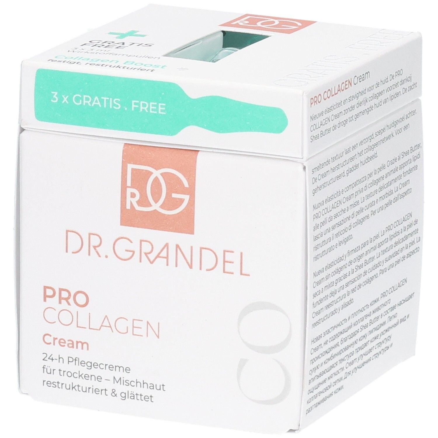 PRO Collagen Cream+AS Boost 3x3 BundleSet 1 St Kombipackung
