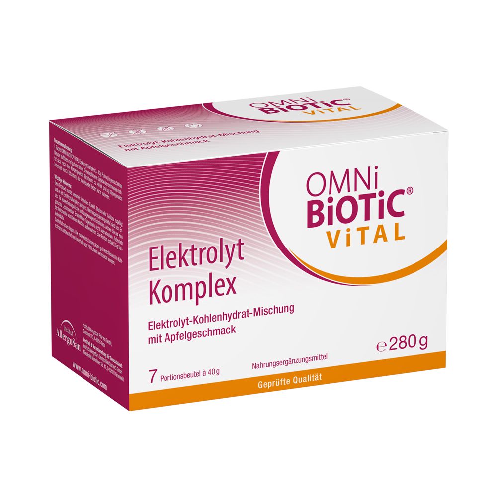 Omni BiOTiC ViTAL Elektrolyt Kompl.Apfel Plv.Sach. 7x40 g Pulver
