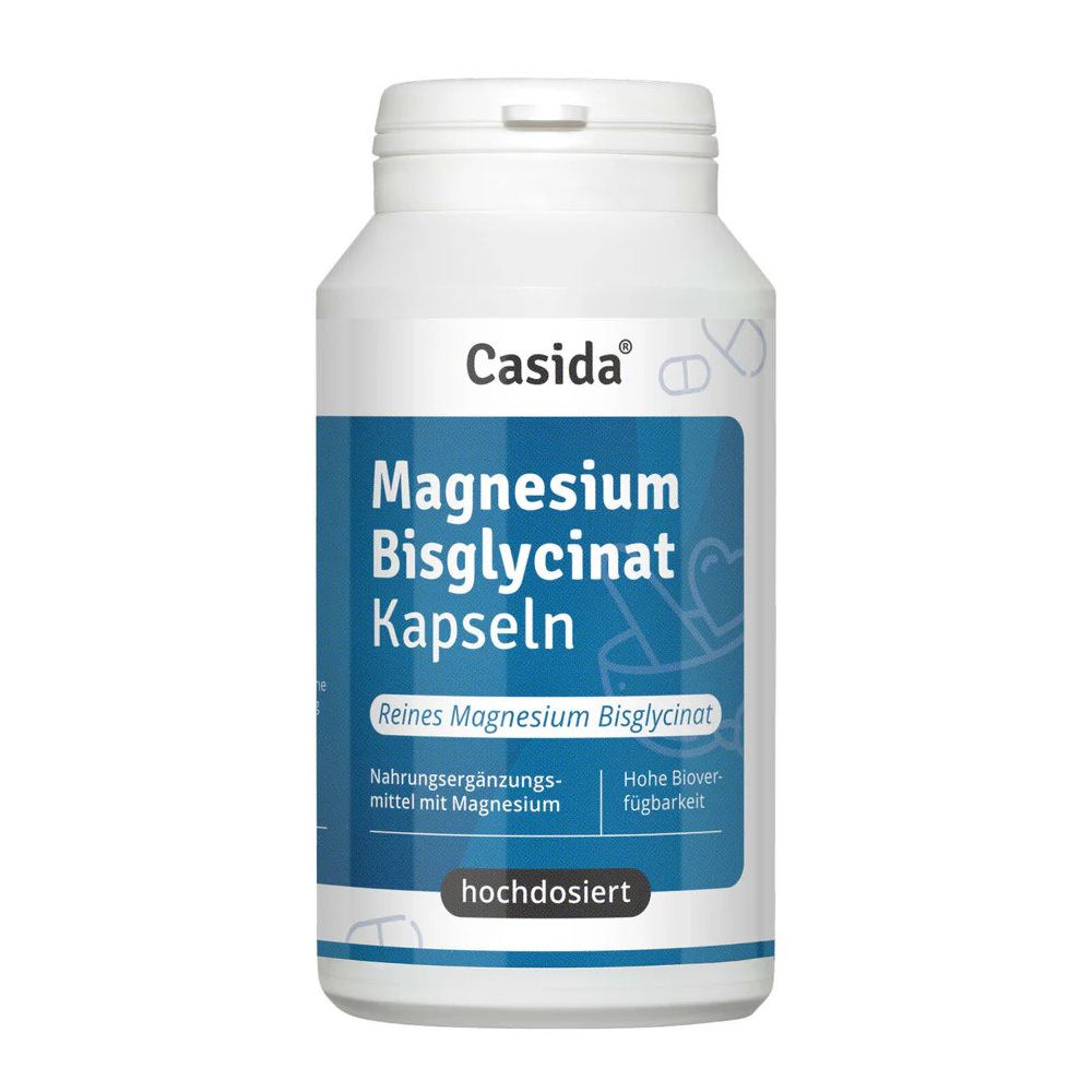 Magnesium Bisglycinat Kapseln hochdosiert 120 St
