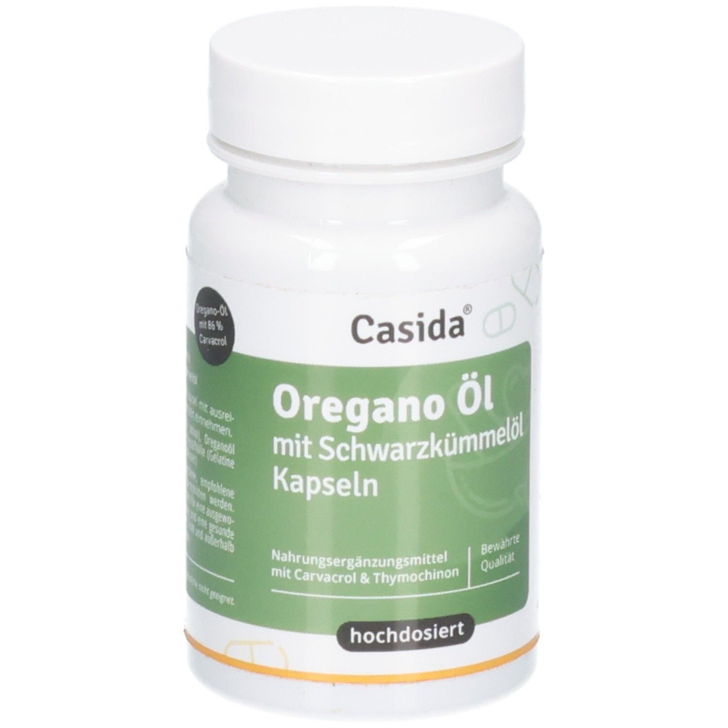 Oregano ÖL mit Schwarzkümmelöl Kapseln 60 St
