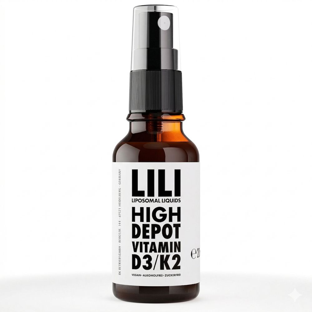 Vitamin D3 5000 I.e. K2 vegan liposomal Spray 20 ml