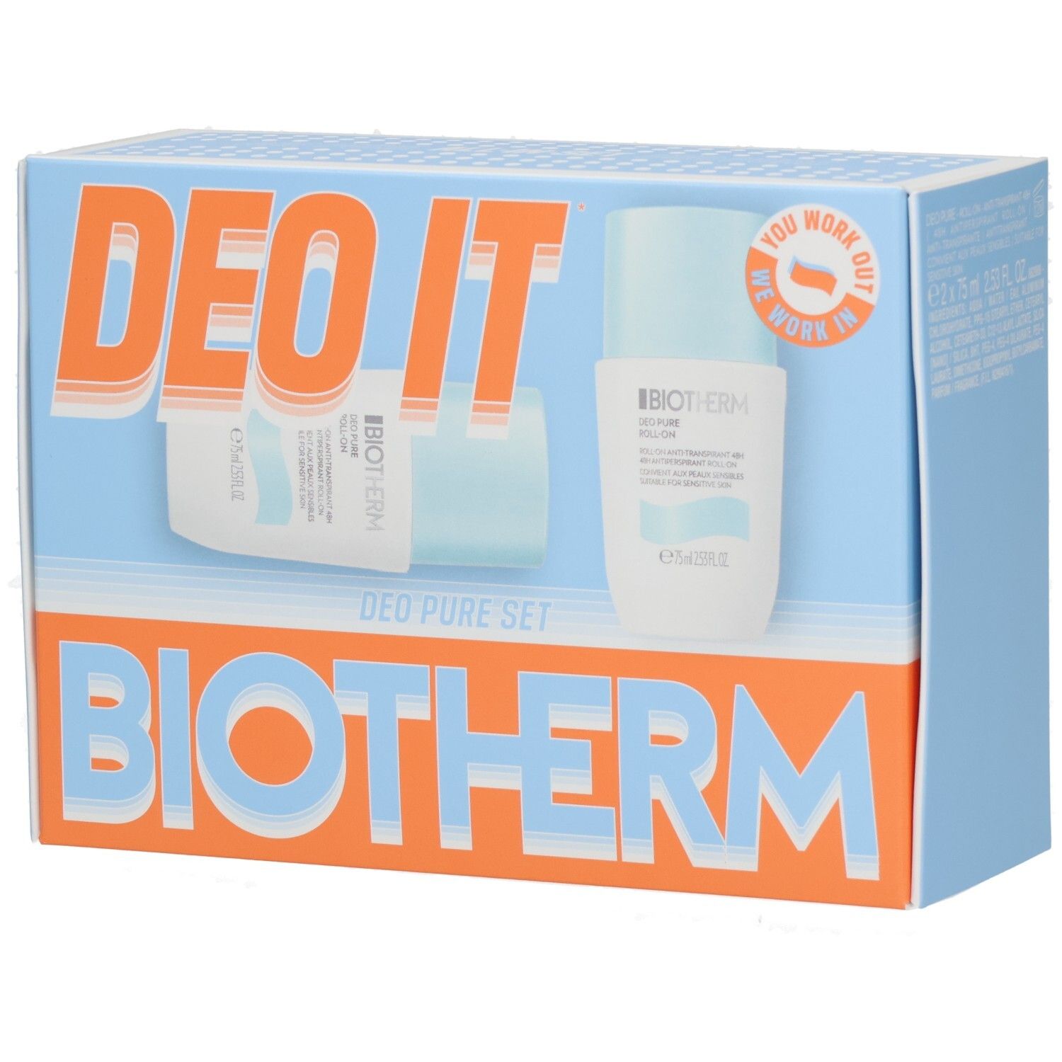 Biotherm Deo Pure Roll-on Set 2026 1 St Kombipackung