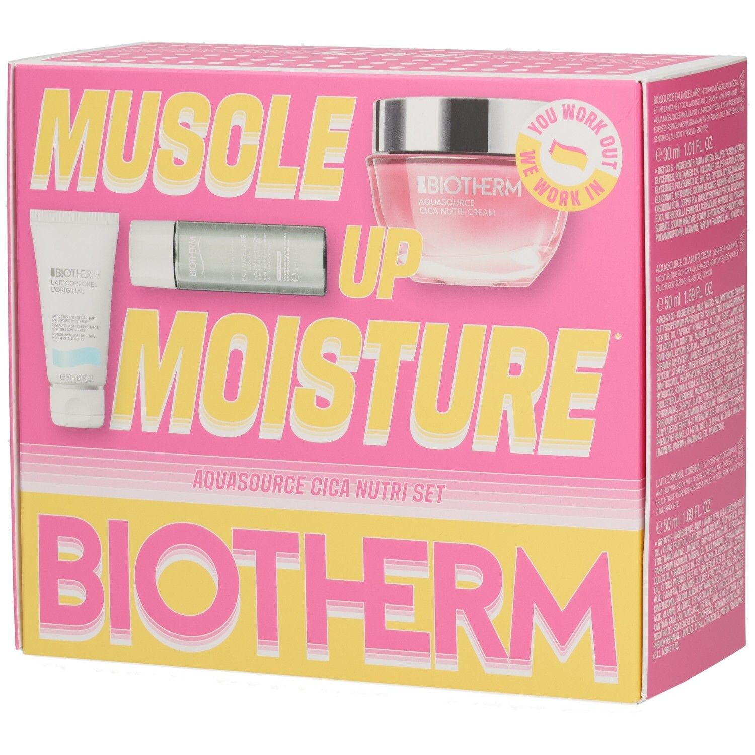 Biotherm Aquasource Cica Routine Set 1 St Kombipackung