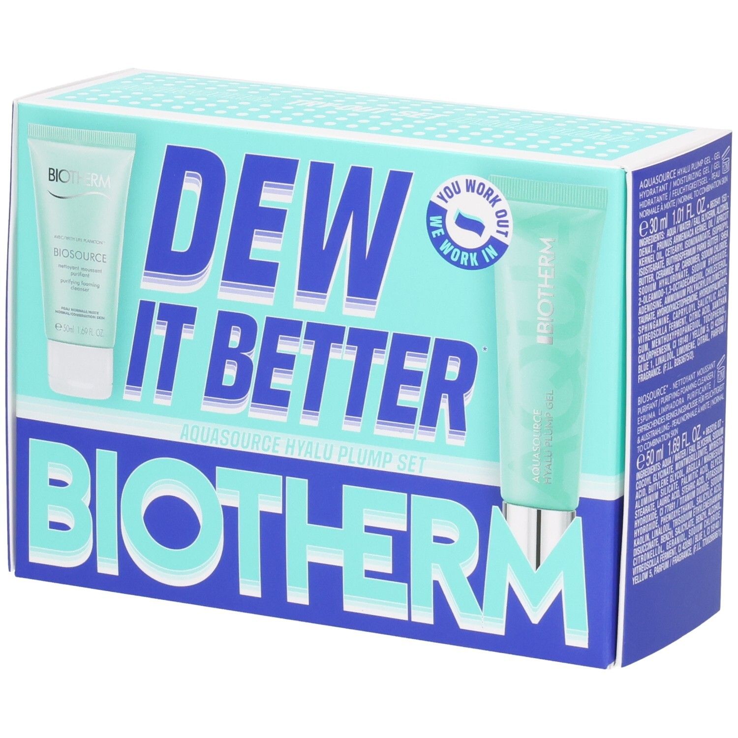 Biotherm Aquasource und Biosource Set 1 St Kombipackung