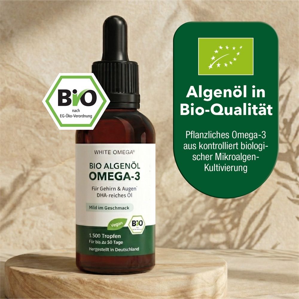 BIO Omega-3 Algenöl von WHITE OMEGA