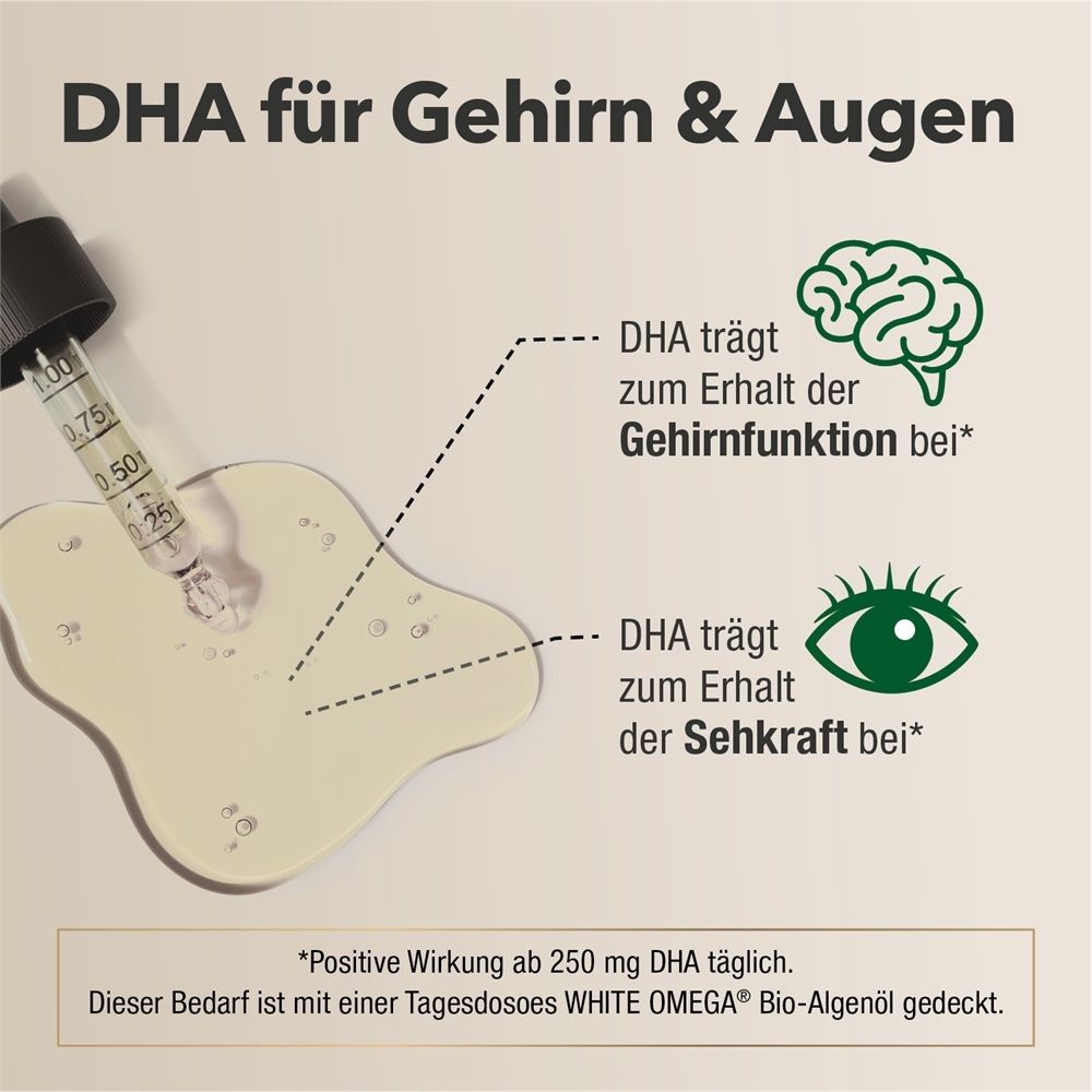 BIO Omega-3 Algenöl von WHITE OMEGA