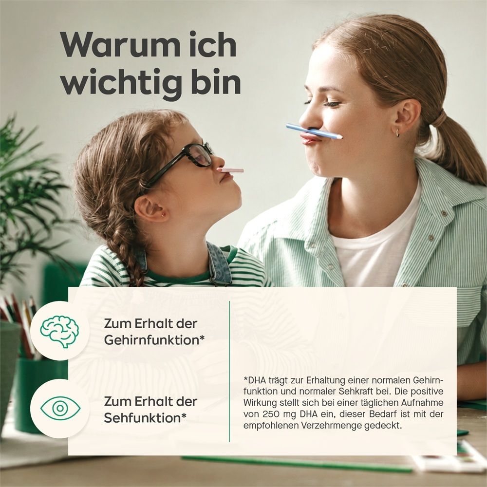 BIO OMEGA-3 ALGENÖL FÜR KINDER