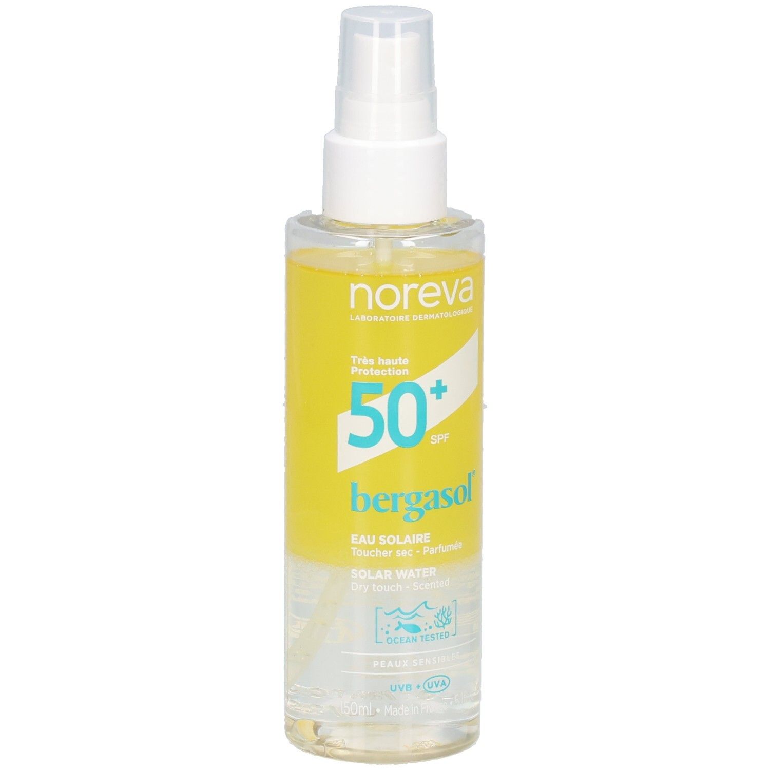 Noreva Bergasol Sonnenwasser Spray LSF 50+ 150 ml