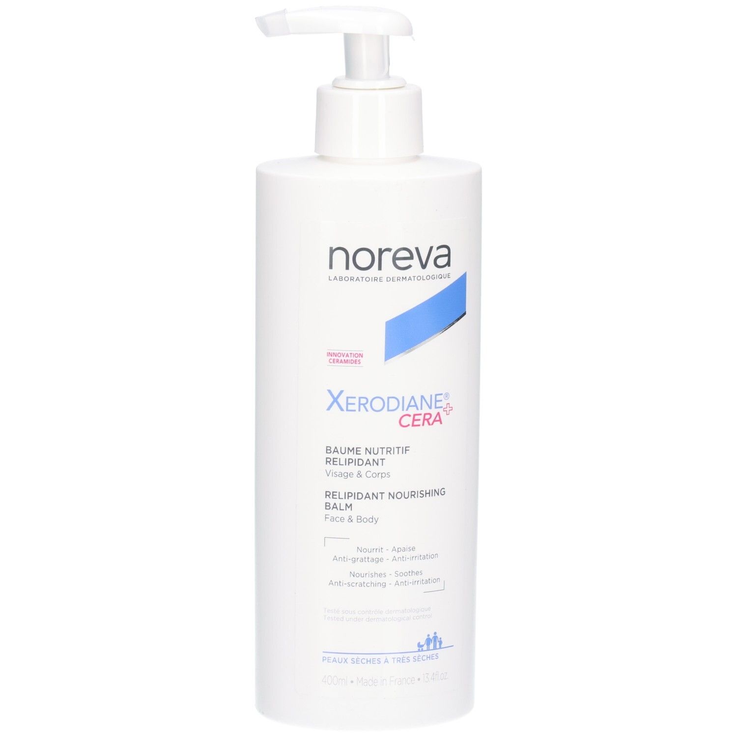 Noreva Xerodiane Cera+ nährender Balsam 400 ml
