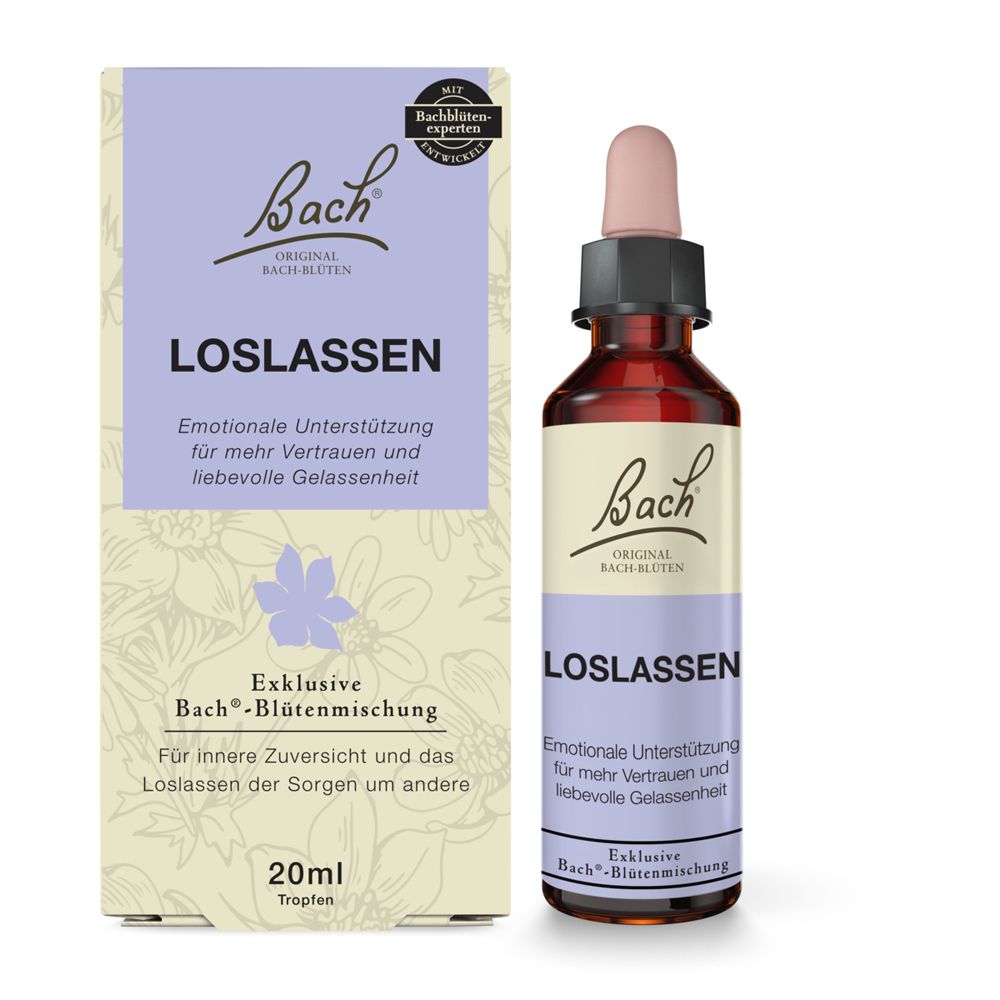 BACHBLÜTEN-Mischung Loslassen Tropfen 20 ml