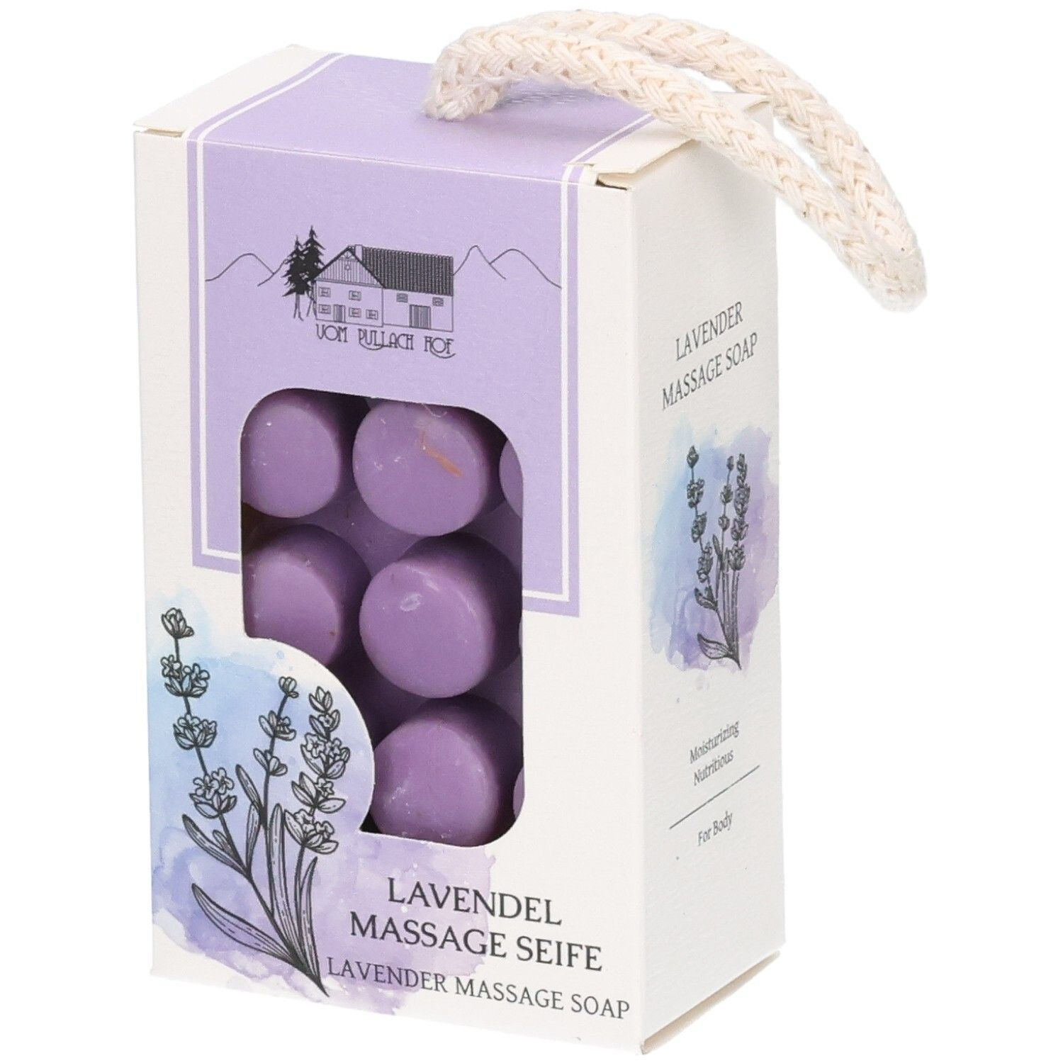 Lavendel Massage Seife Allpharm 120 g