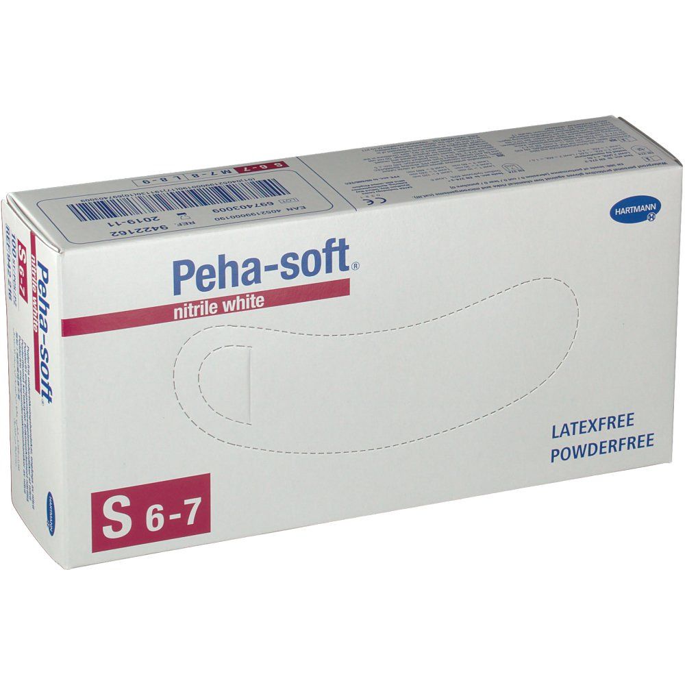 HARTMANN Peha-soft® nitrile white Einmalhandschuhe