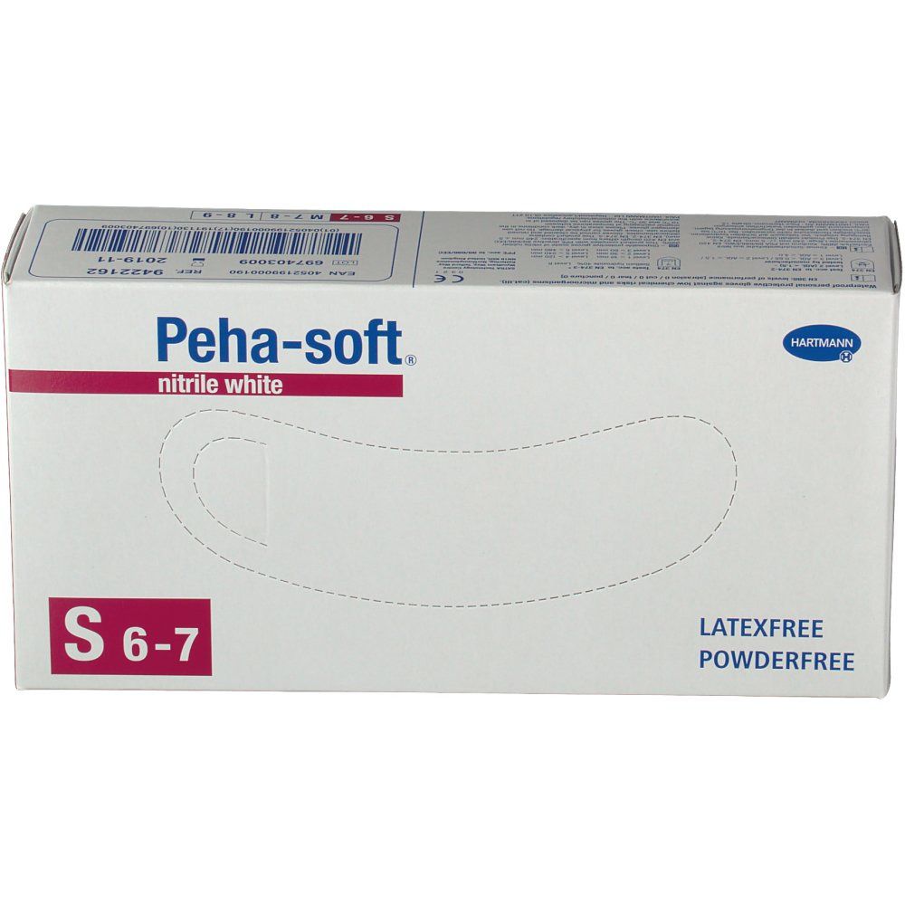 HARTMANN Peha-soft® nitrile white Einmalhandschuhe