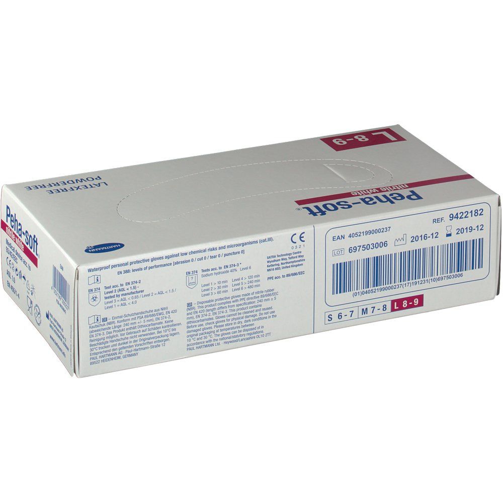 HARTMANN Peha-soft® nitrile white Einmalhandschuhe