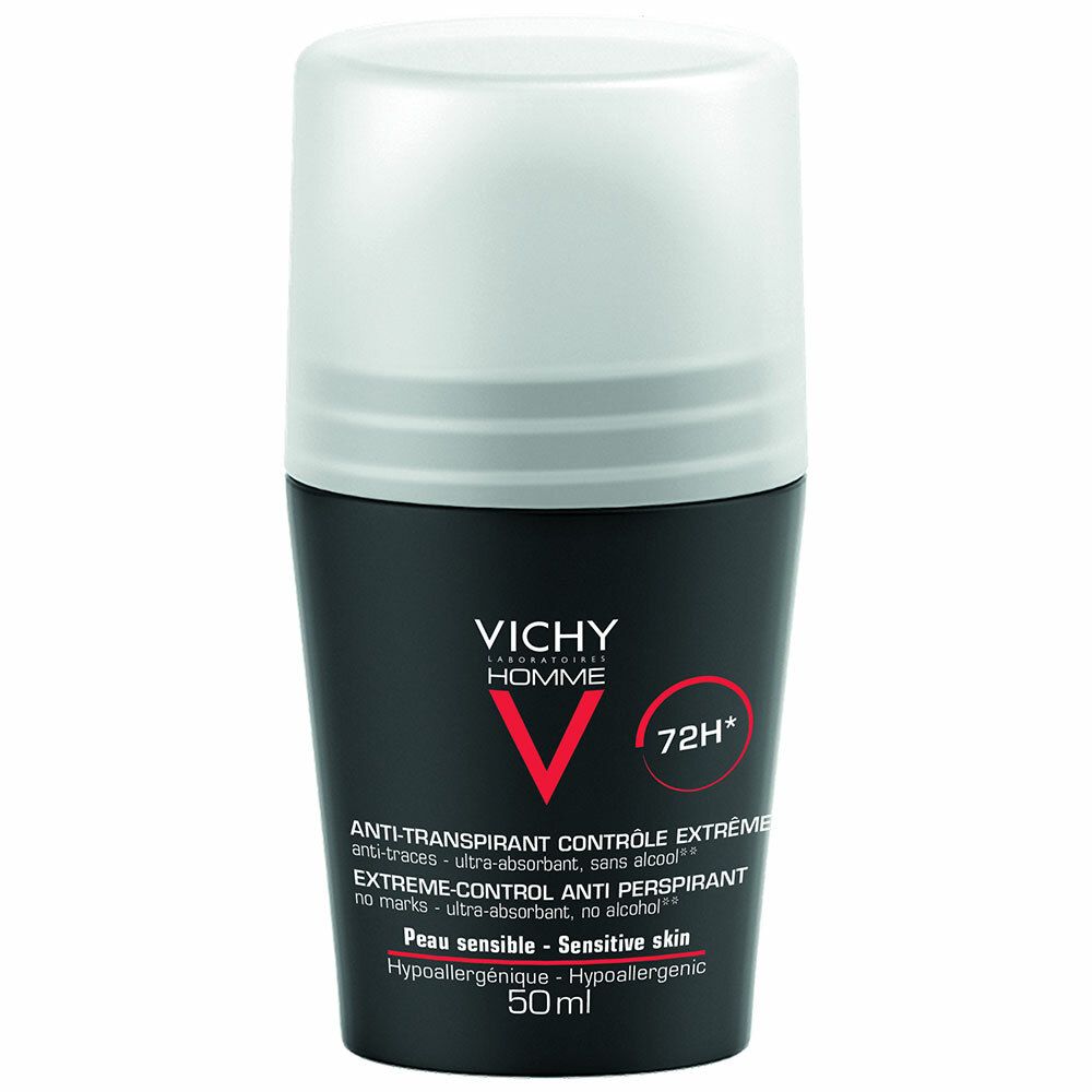 VICHY Homme Antitranspirant Deodorant extreme Kontrolle empfindliche Haut