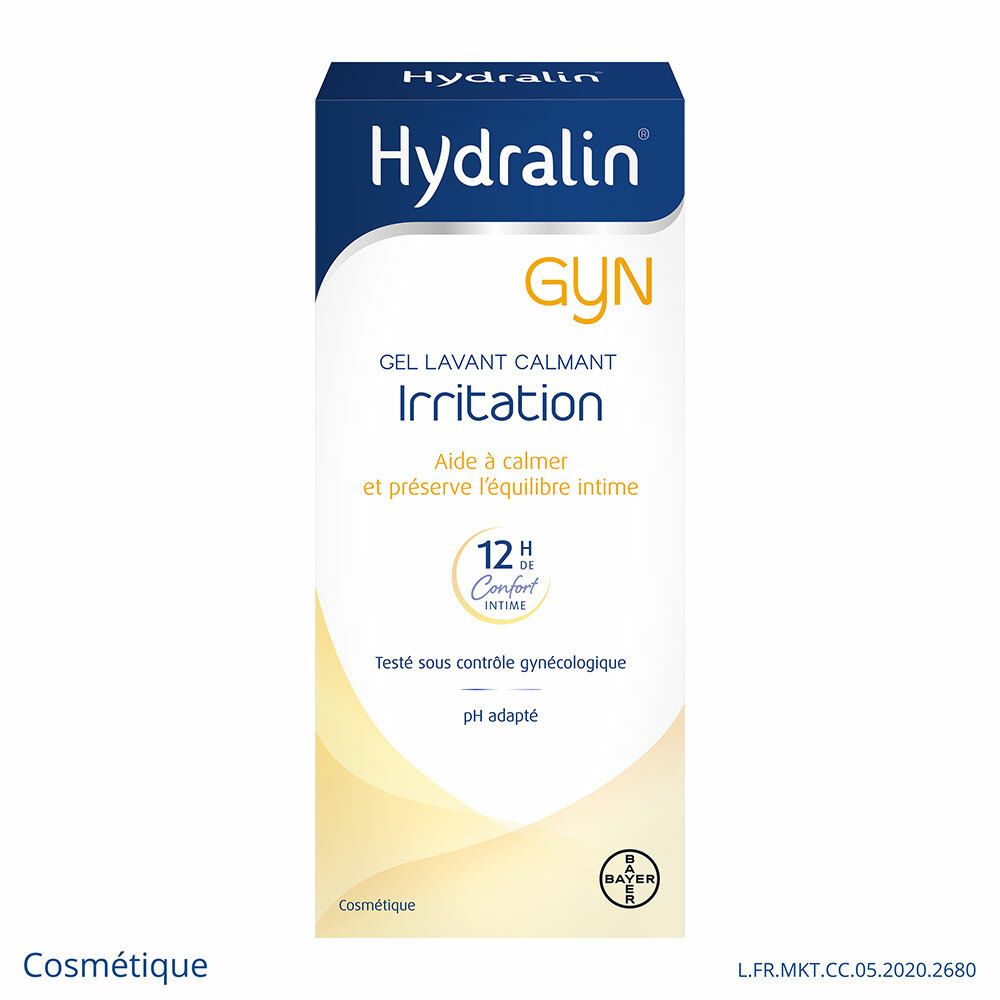 Hydralin Gyn Irritation Gel Lavant Calmant 400 ml Equilibre Intime