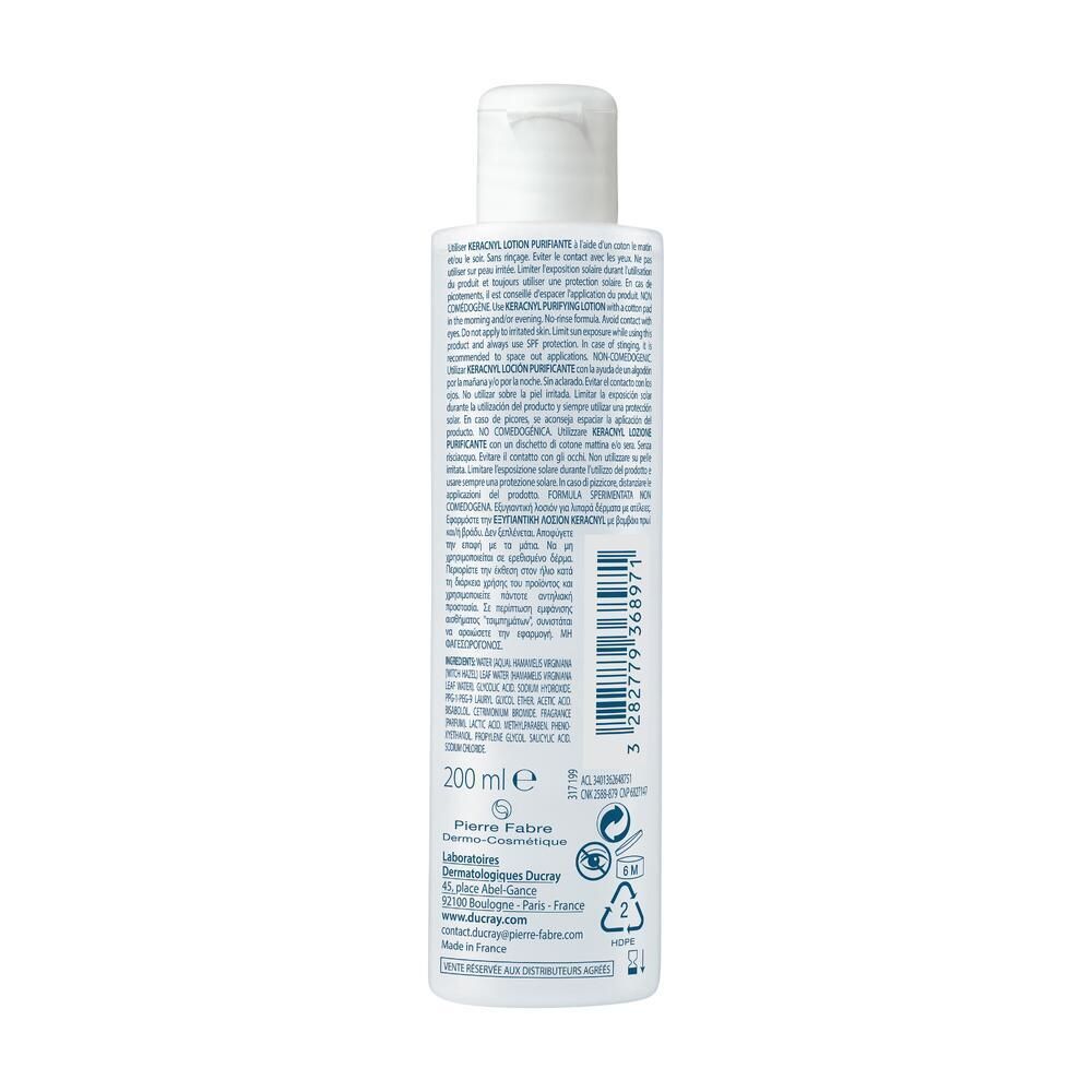 Ducray Keracnyl Purifying Lotion 200 ml