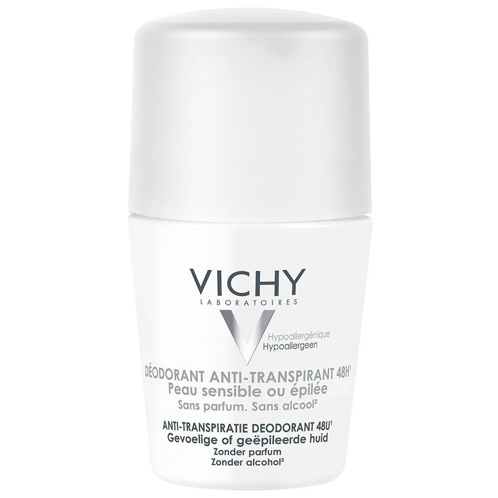 VICHY Déodorant anti-transpirant 48h - roll-on - Peau sensible 50ml