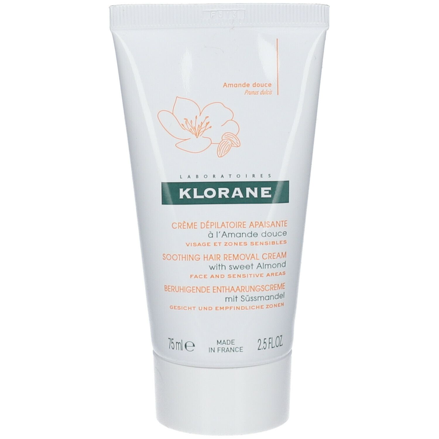 Klorane crème depilatoire zones sensibles