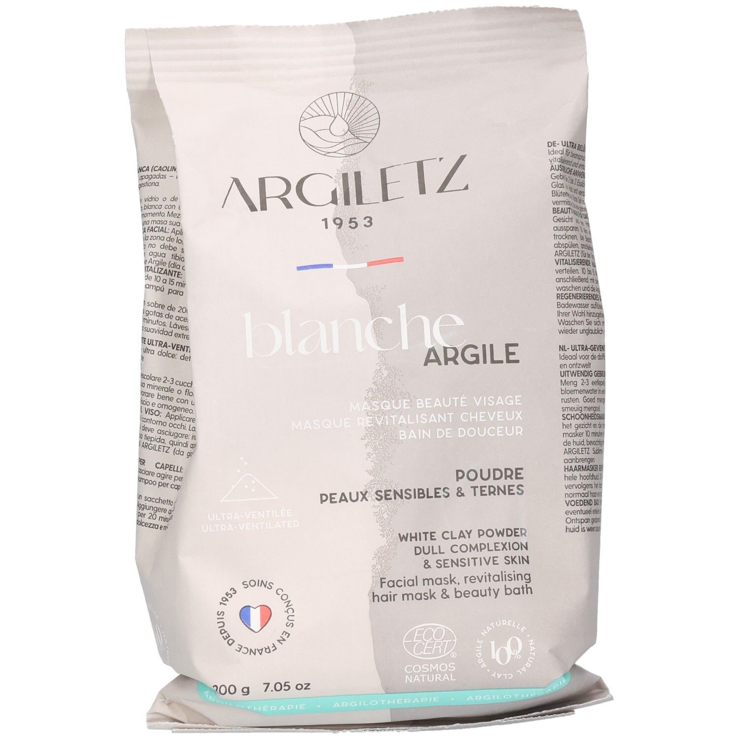 Argile Blanche Ultra Ventilée (200 G) - -Santé, Pharma & Cie