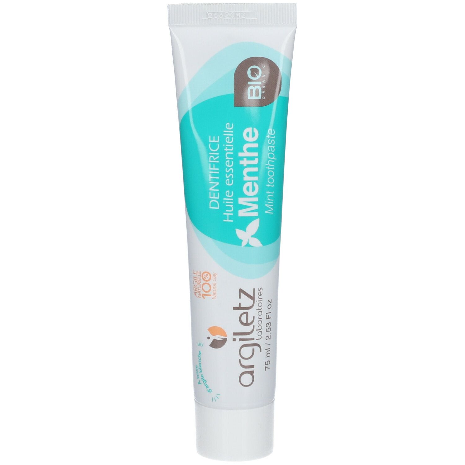 Argiletz Dentifrice menthé bio