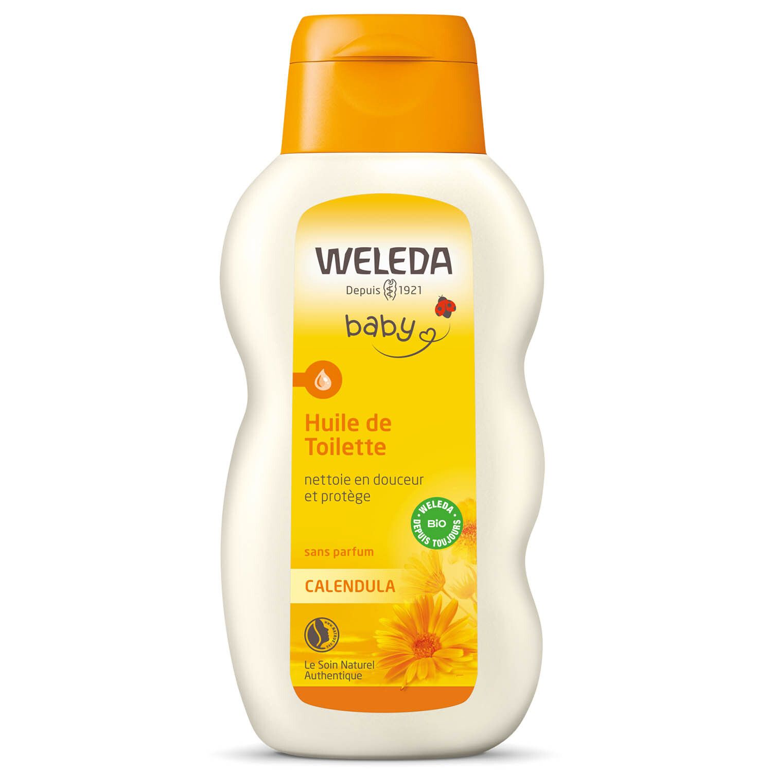 Weleda huile de toilette bébé calendula
