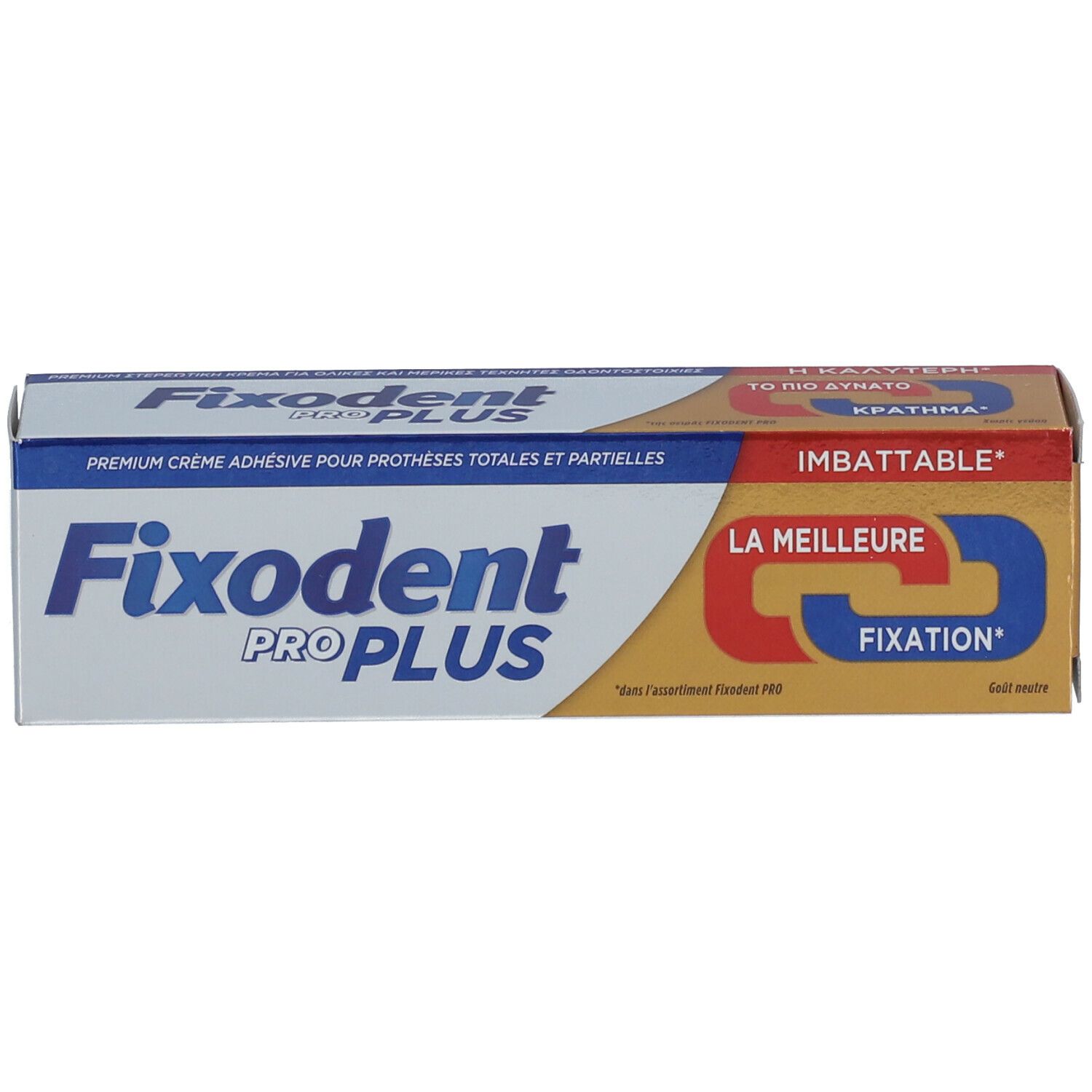 Fixodent Pro Plus Douce Duo Action Crème Adhésive Pour Prothèses ...