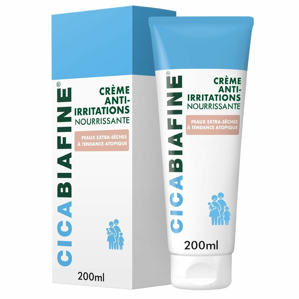 Cicabiafine Crème anti-irritations nourissante 200 ml